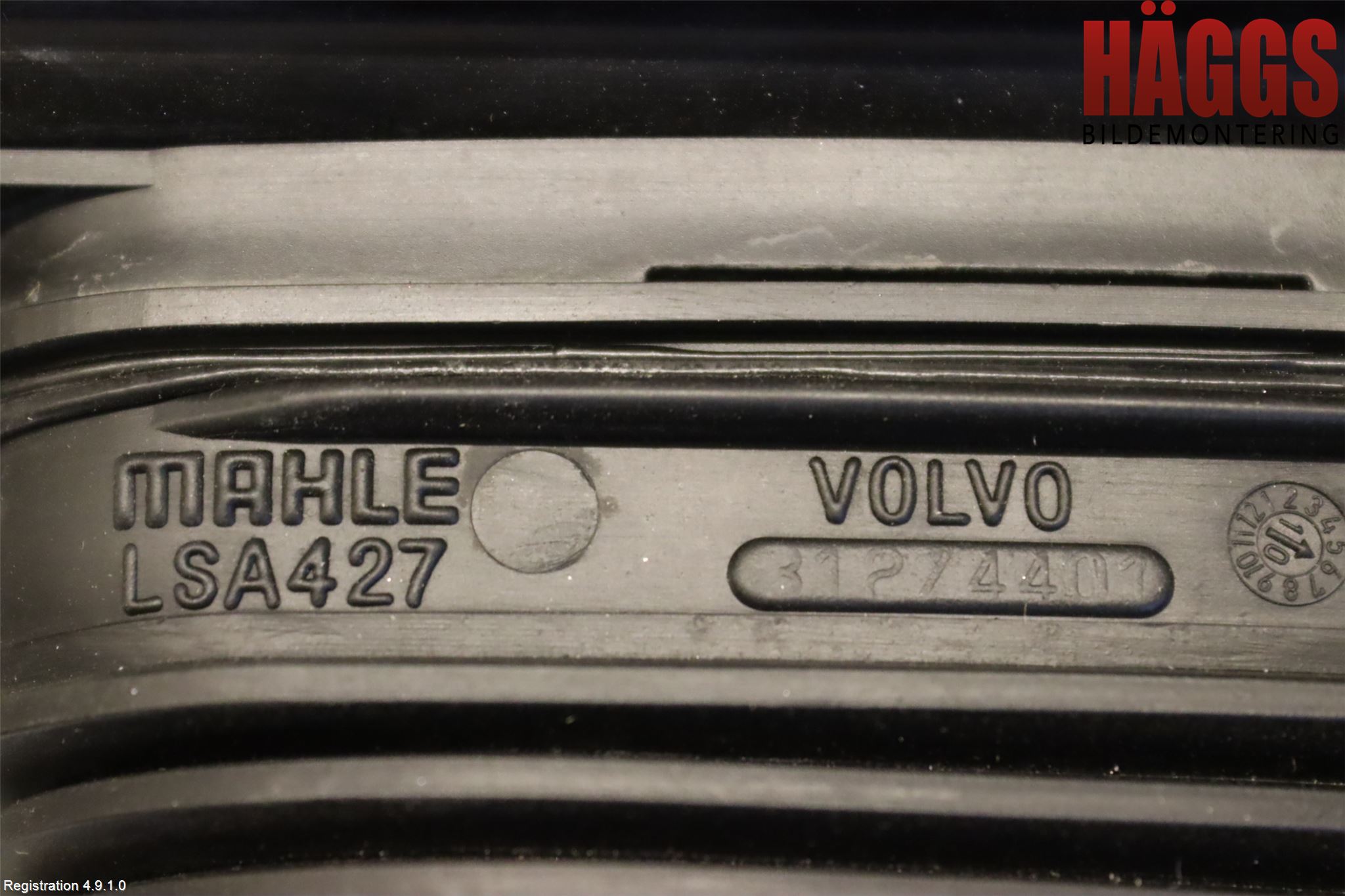 Volvo V70 08-13 Luftrenare Övrigt