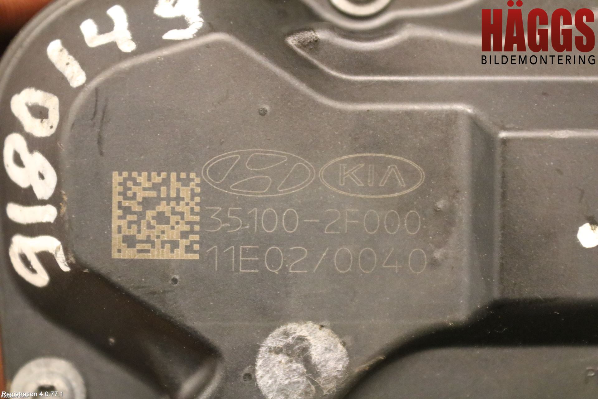 Kia SORENTO 10-14 Injspjällhus