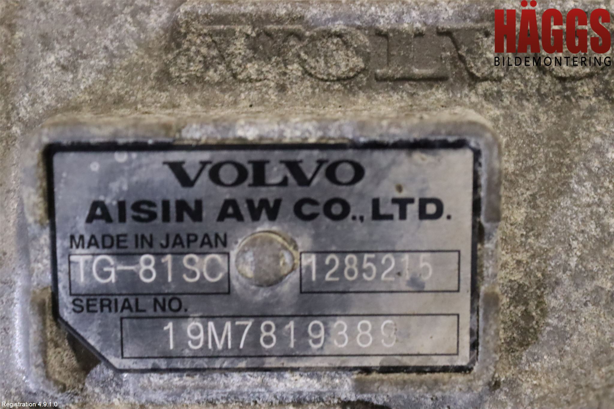 Volvo V60 CROSS COUNTRY 19- Växellåda Automat