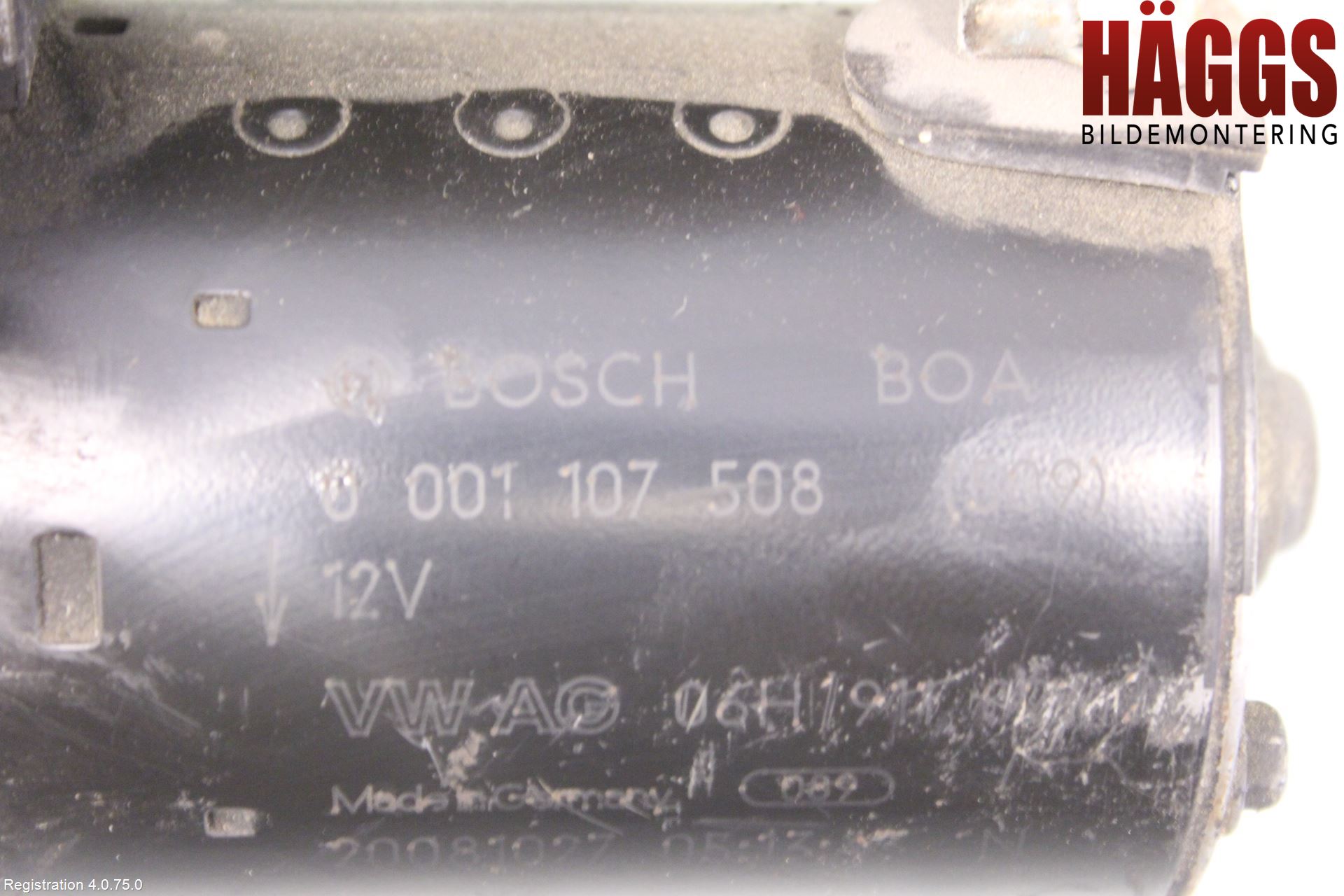 Audi A4/S4 08-11 Startmotor