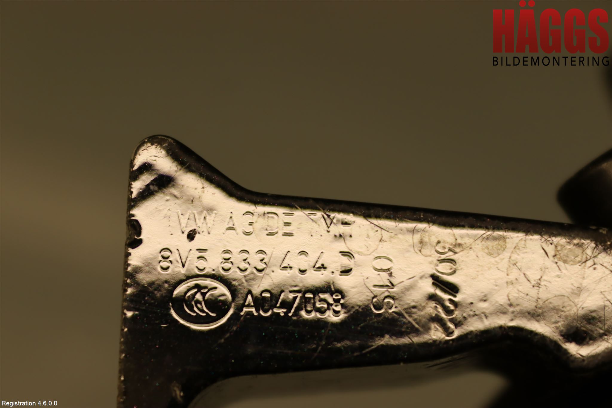 Audi Q4 E-TRON FZ 22- Dörrgångjärn