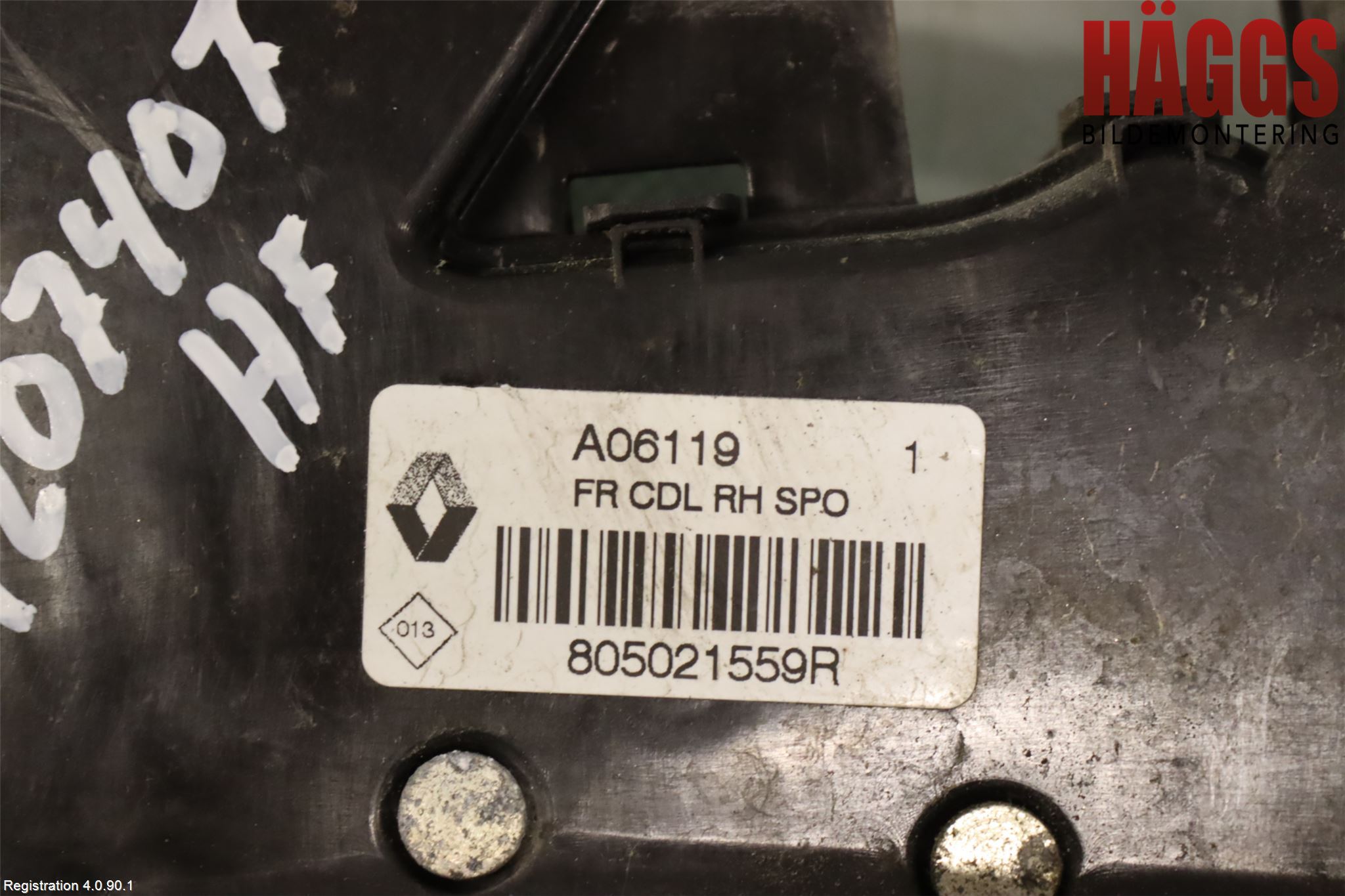 Renault ESPACE 15-23 Låskista-Dörrlås