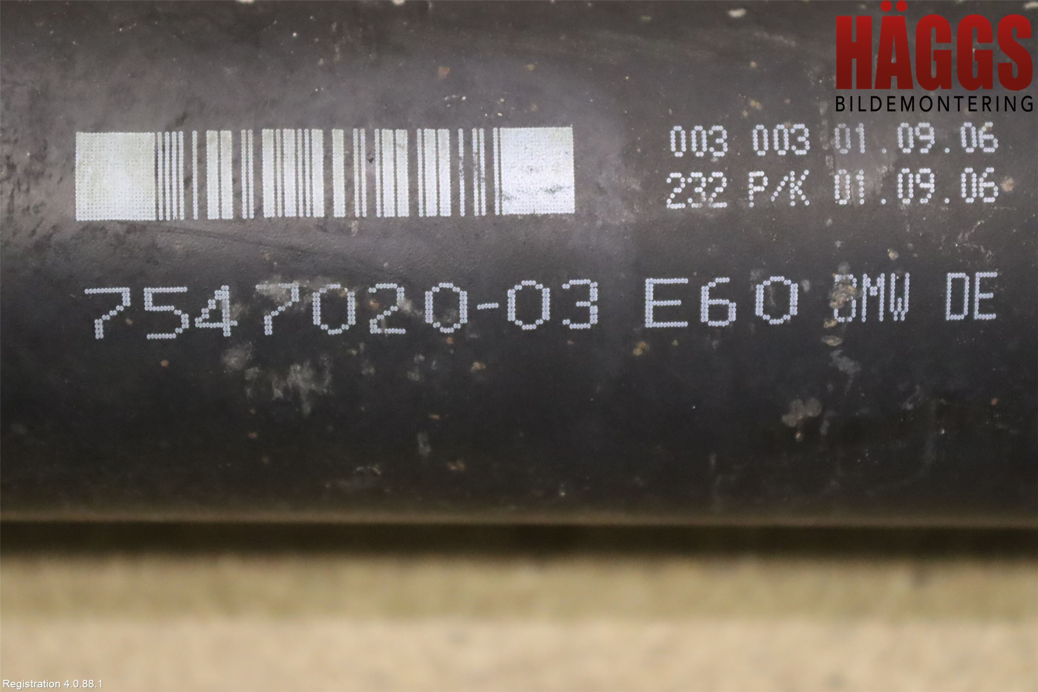 BMW 5 E60/61 Sed/Tou 02-10 Mellanaxel Komp