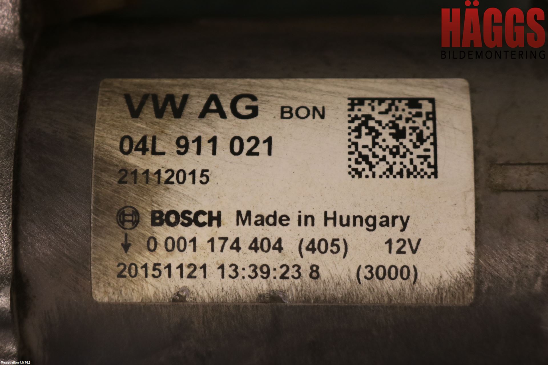 Audi A4 12-15 Startmotor Diesel