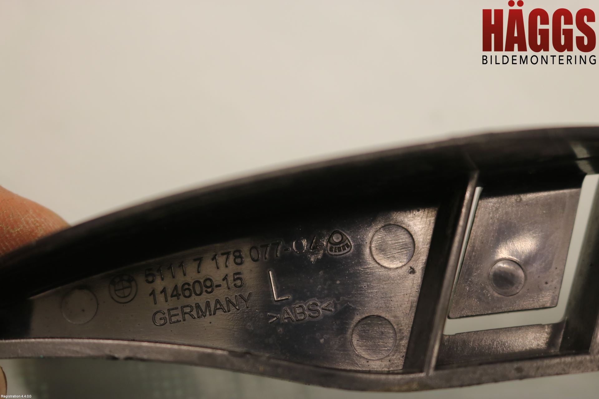 BMW 5 E60/61 Sed/Tou 02-10 Stötfångarfäste Fram Vä