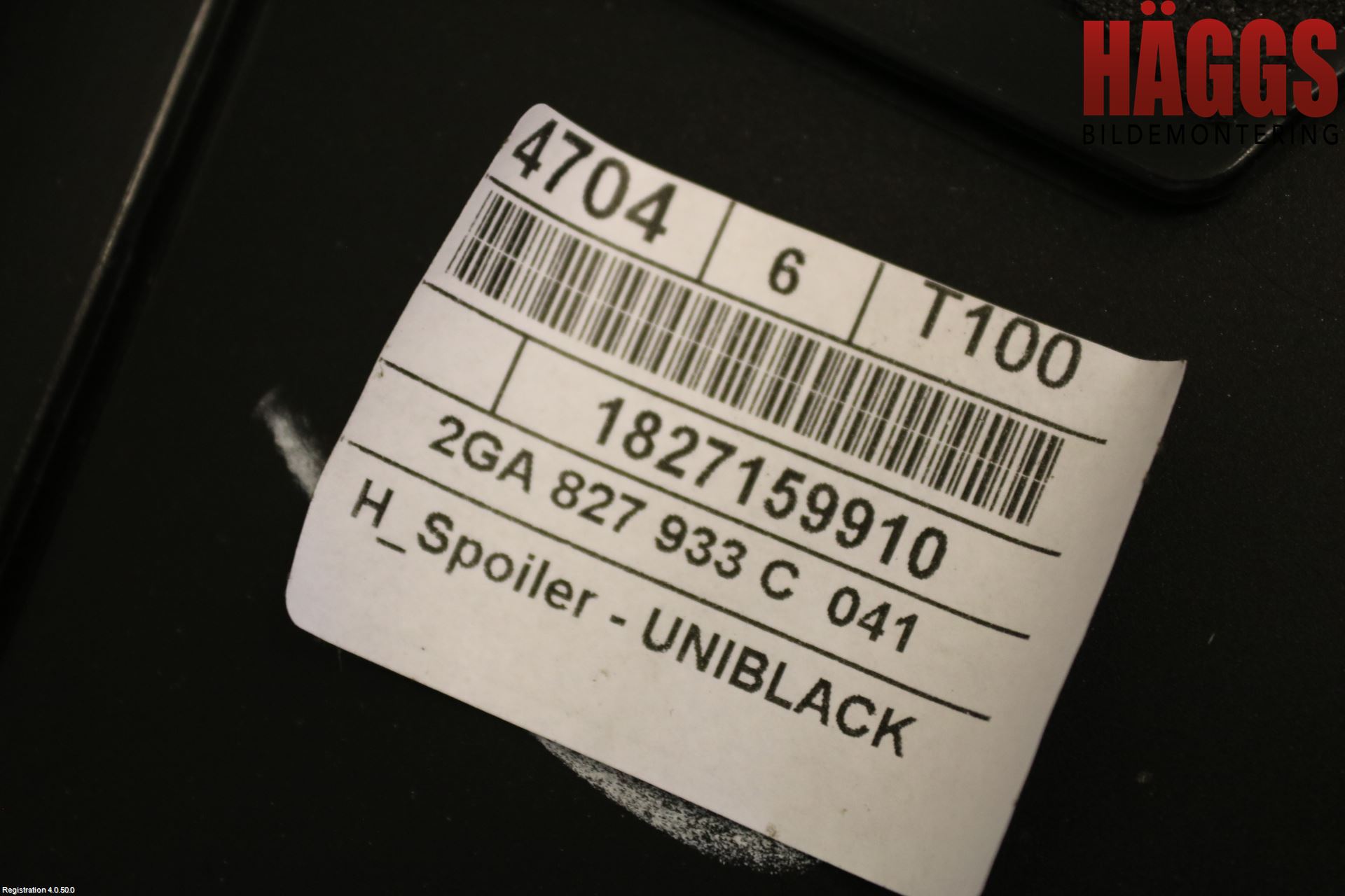 Volkswagen VW T-ROC 18- Spoiler Baklucka