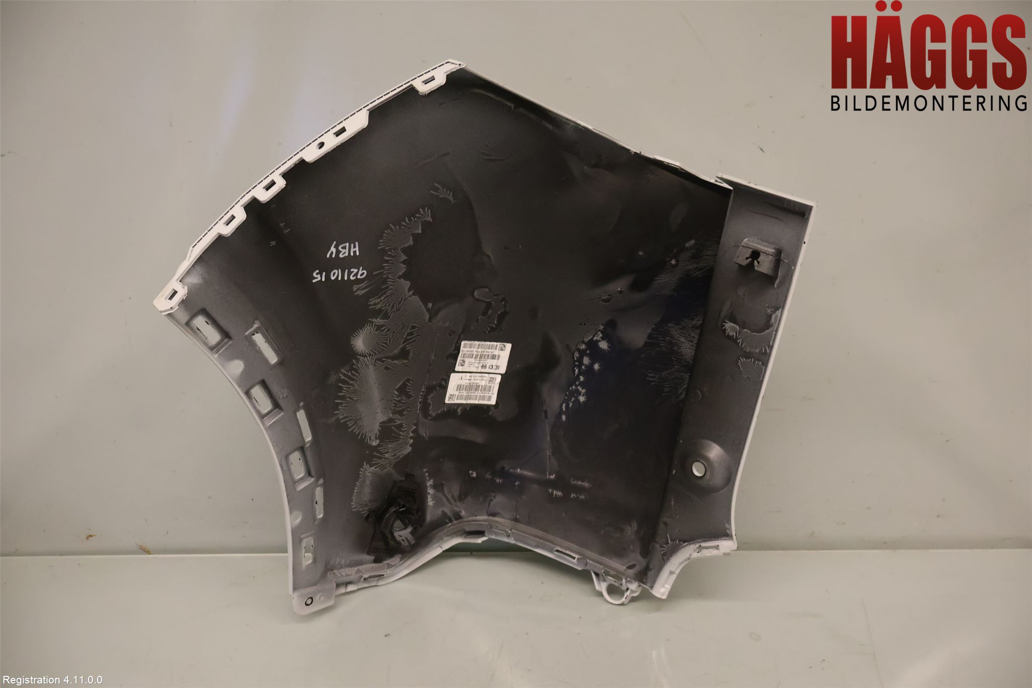 Peugeot 2008/E-2008 20- Stötfångardel Bak Hö