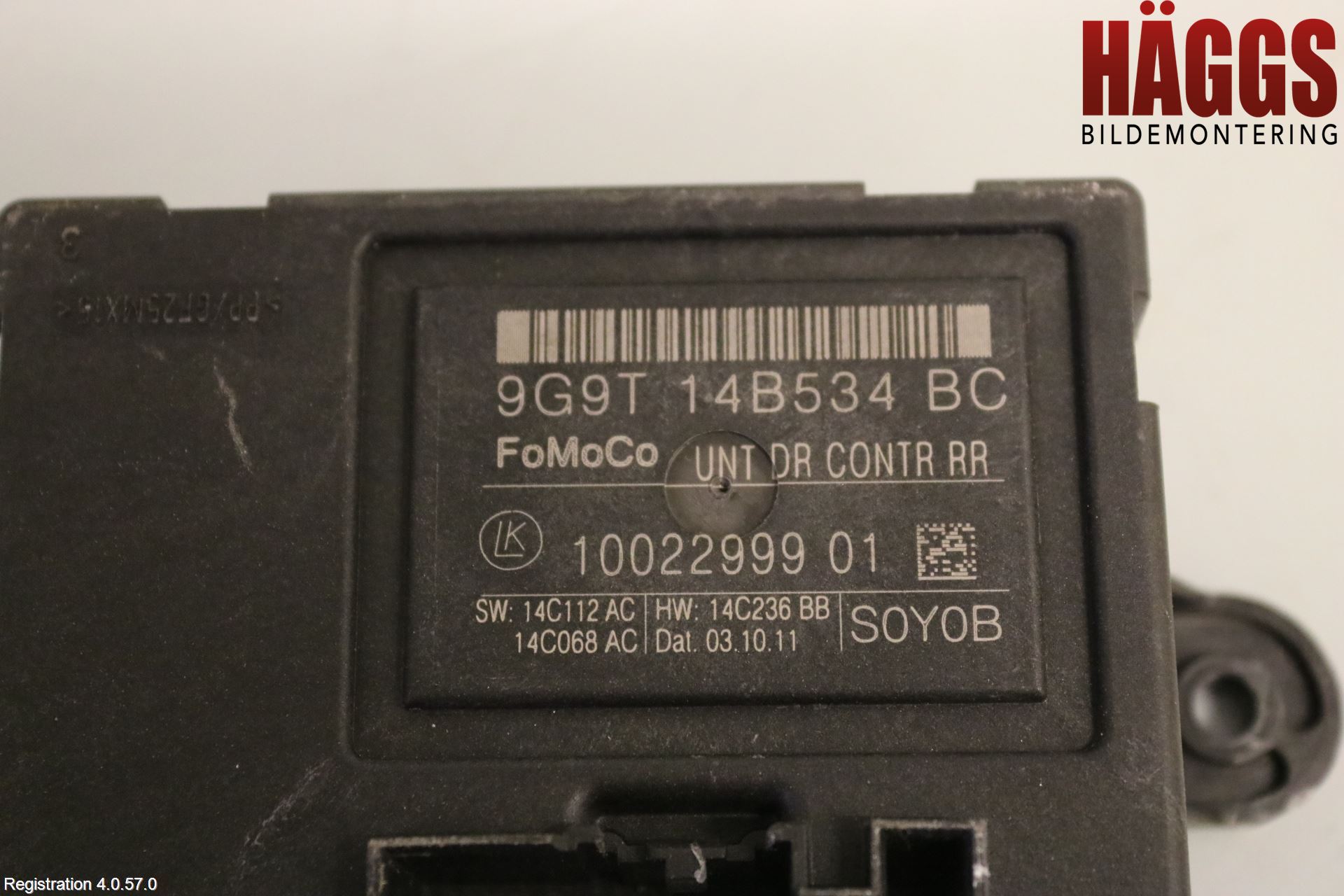 Volvo XC60 09-13 Styrenhet Dörr