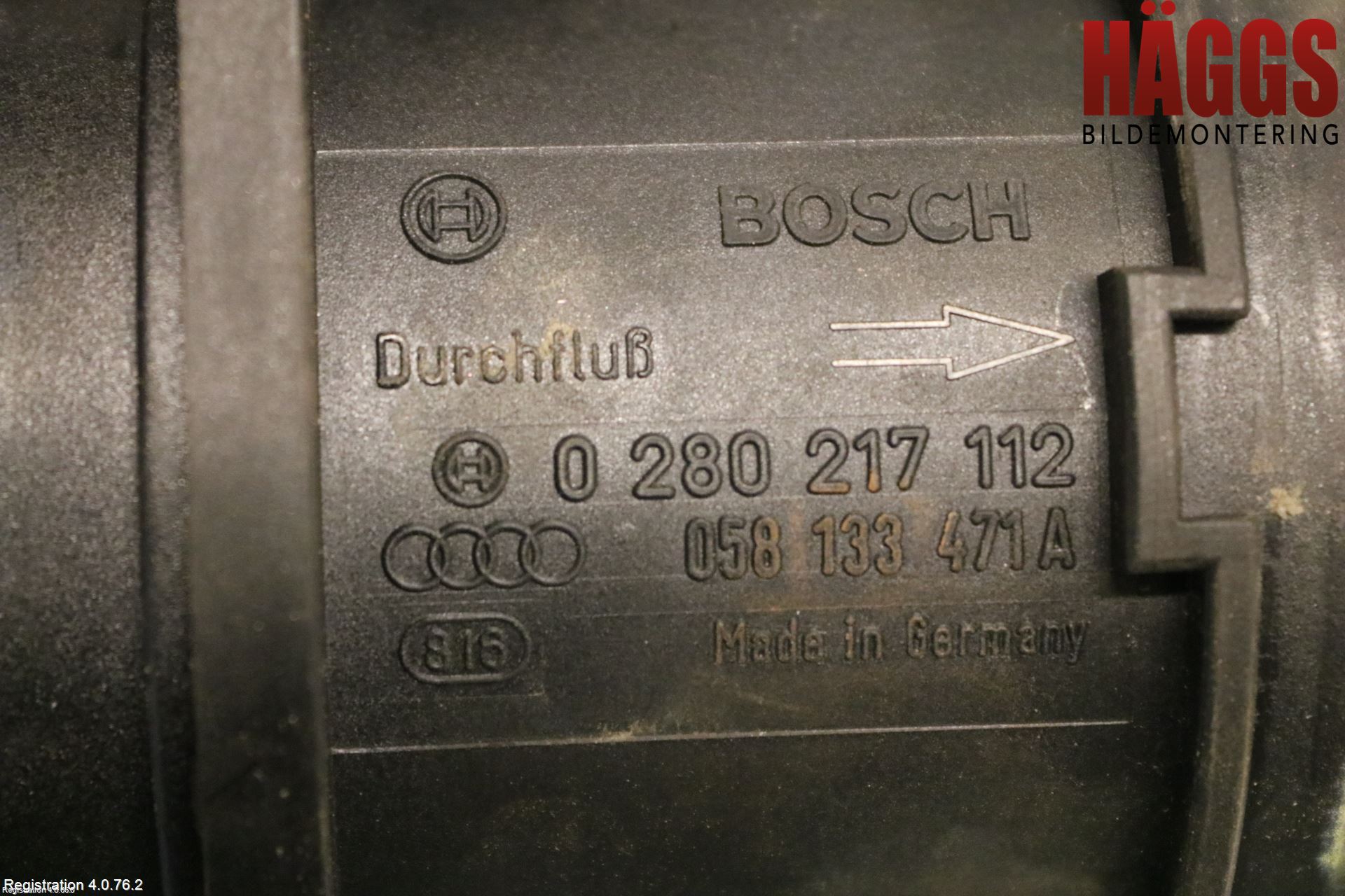 Audi A6/S6     97-05 Injluftmassamätare