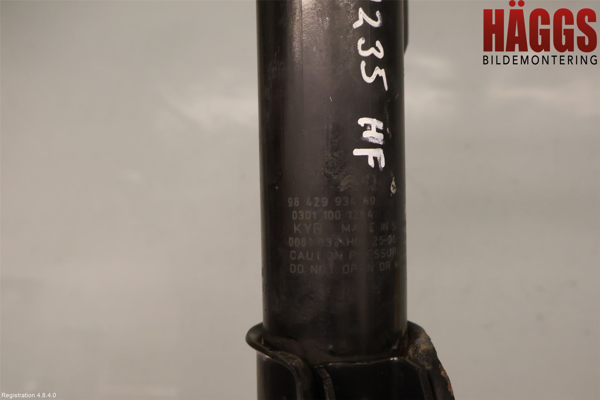 Citroen C4/E-C4 C4X/E-C4X III 21- Fjäderben Fram Höger