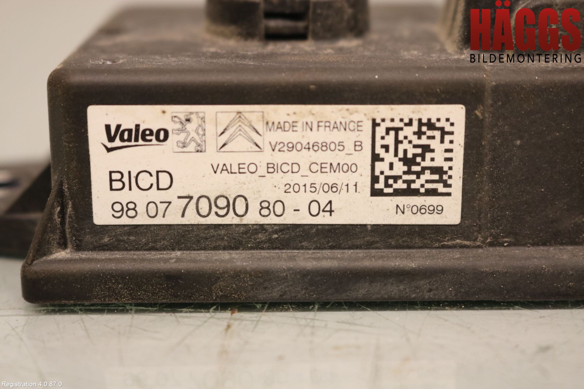 Peugeot 2008 13-20 Relä Start