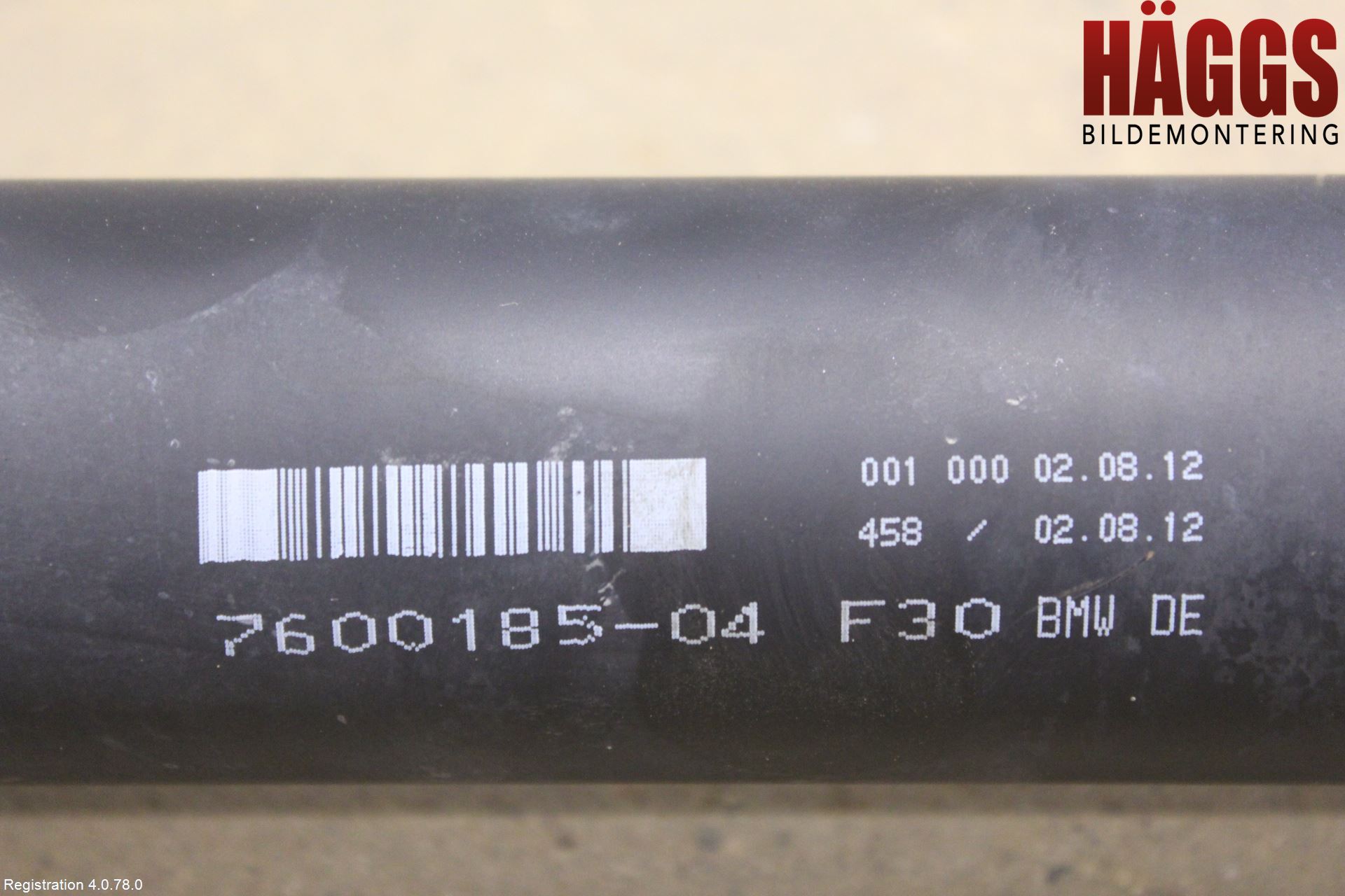BMW 3 F30/F31/F80 12-19 Mellanaxel Komp