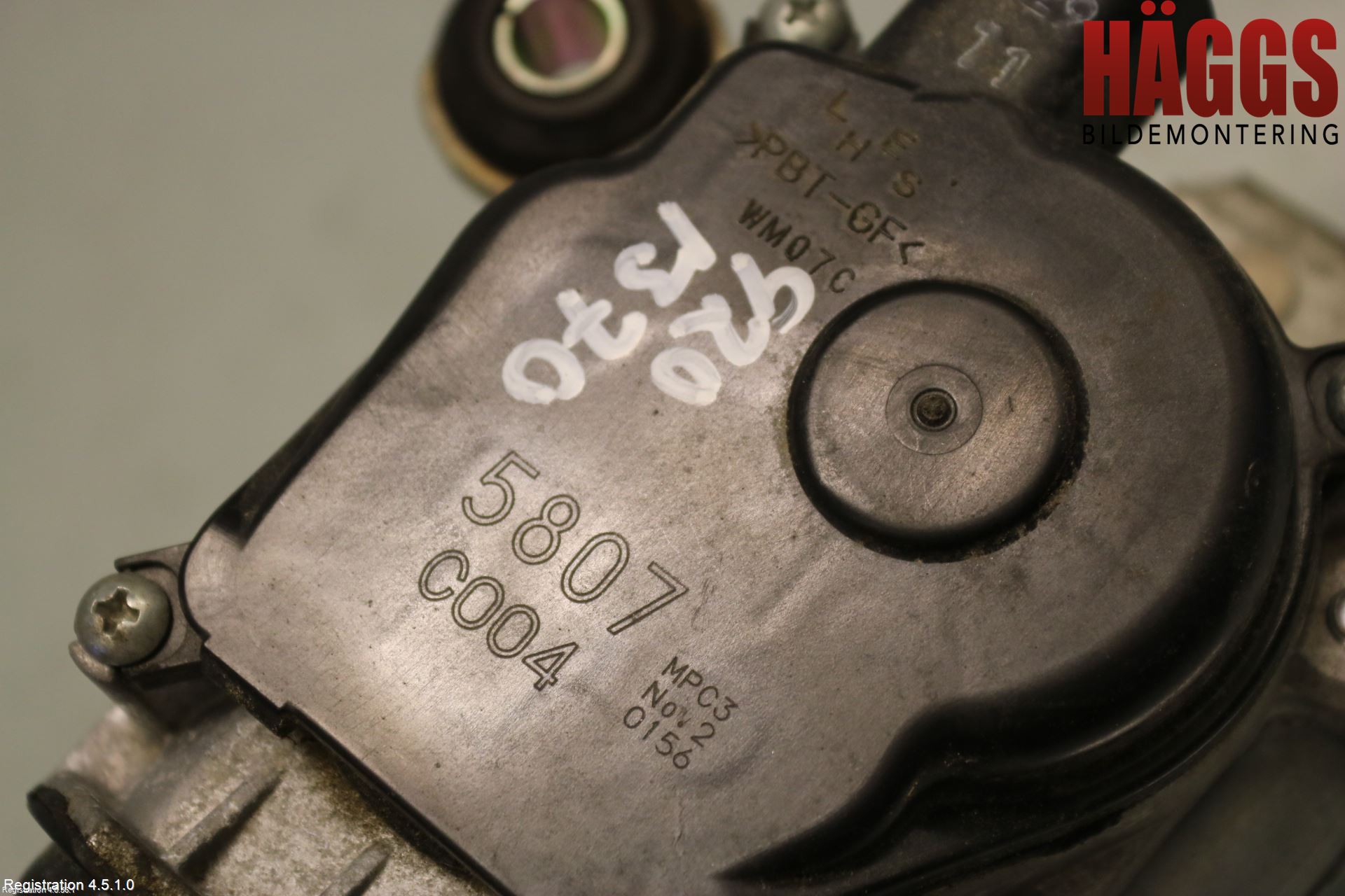 Nissan QASHQAI 14-17 Torkarmotor Vindruta