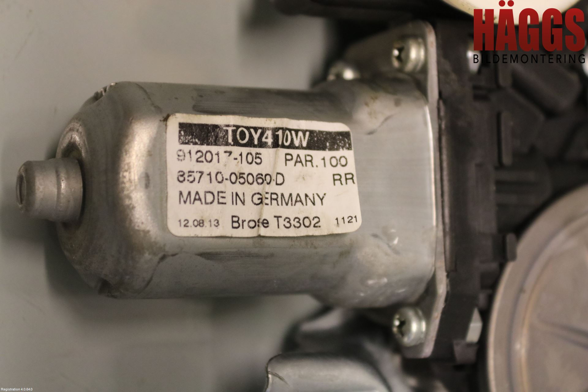 Toyota AVENSIS 09-15 Fönsterhiss El Kompl