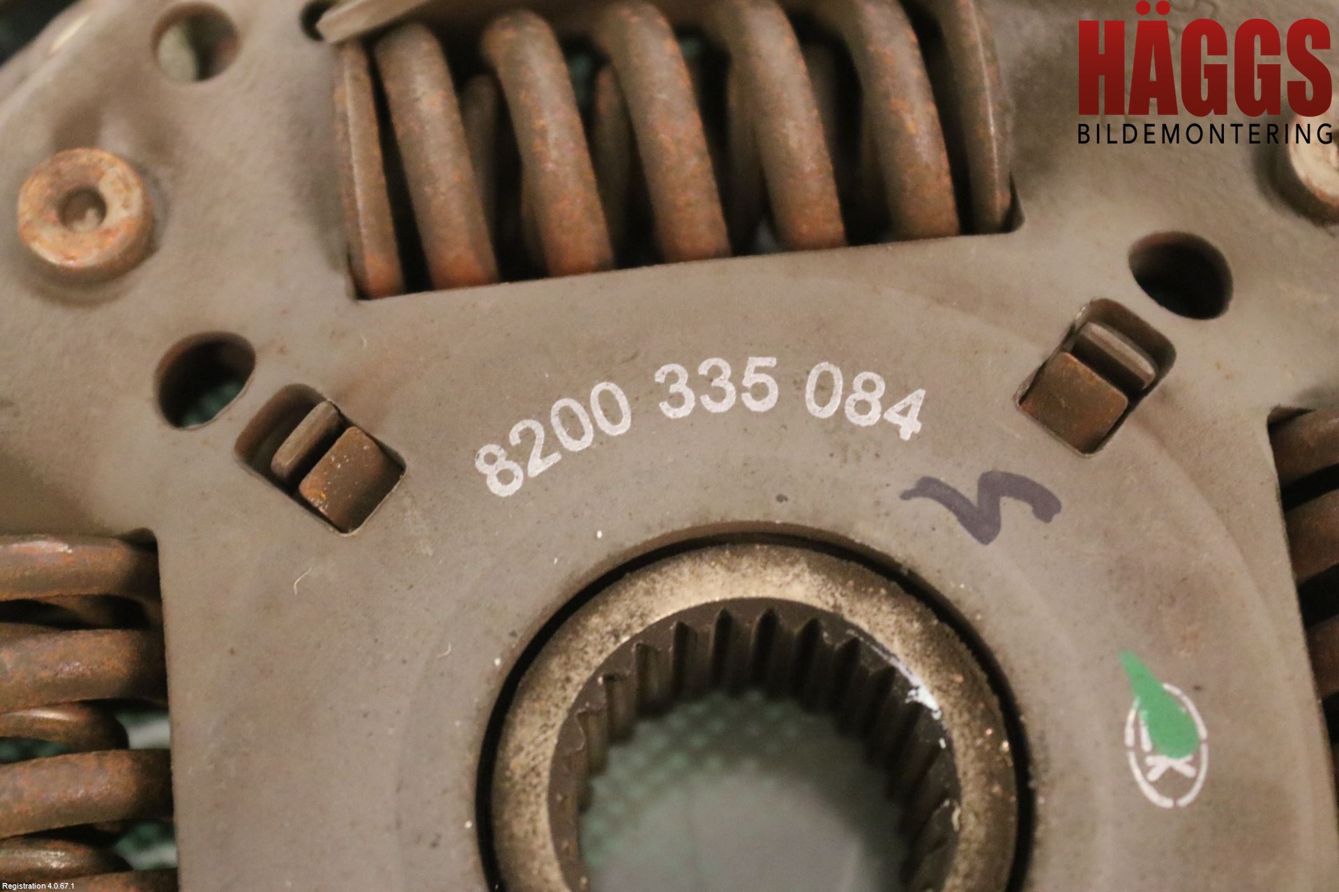 Renault MEGANE III 09-15 Koppling-Lamell