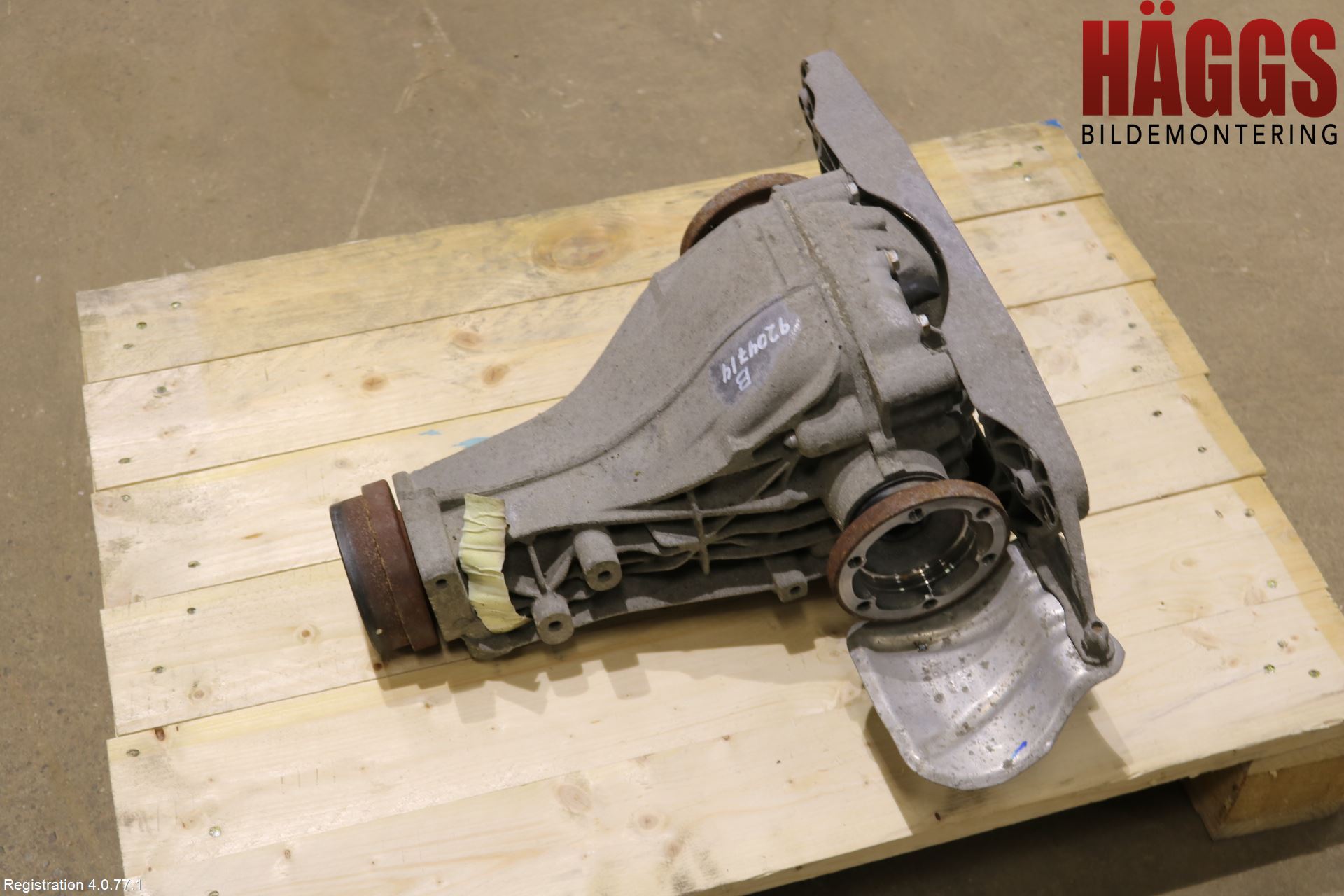 Audi A6/S6 4G 11-18 Bakväxel-Diff