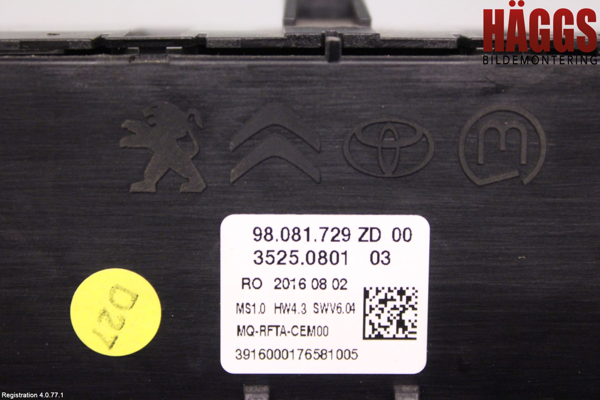 Peugeot EXPERT/E-EXPERT 17- Ac Styrenhet Ac Manöveren