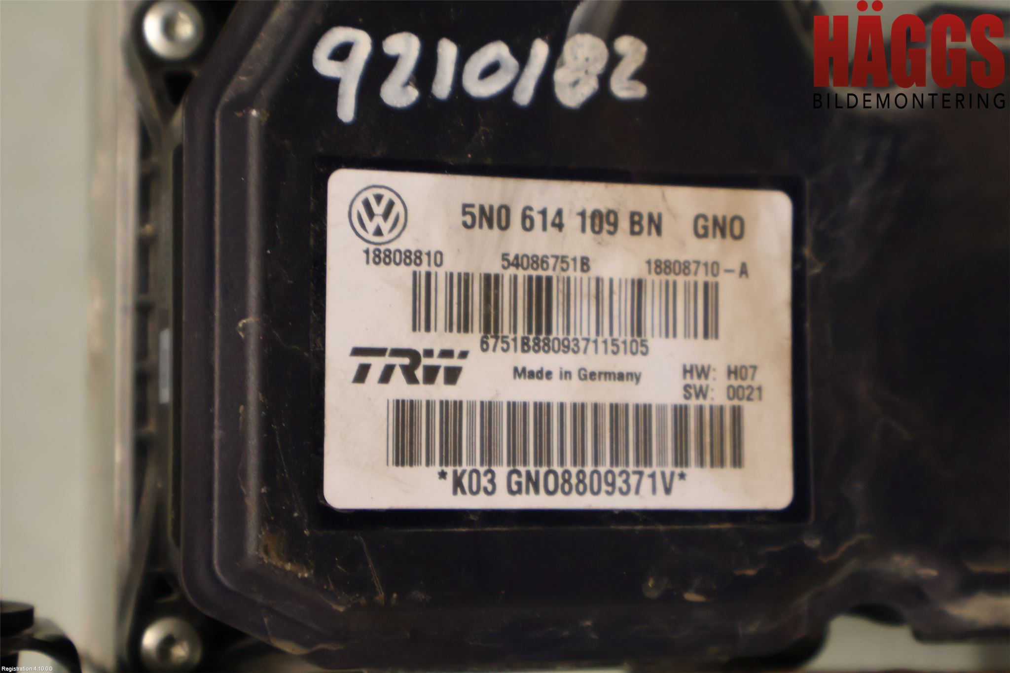 Volkswagen VW TIGUAN 07-16 Abs Hydraulaggregat