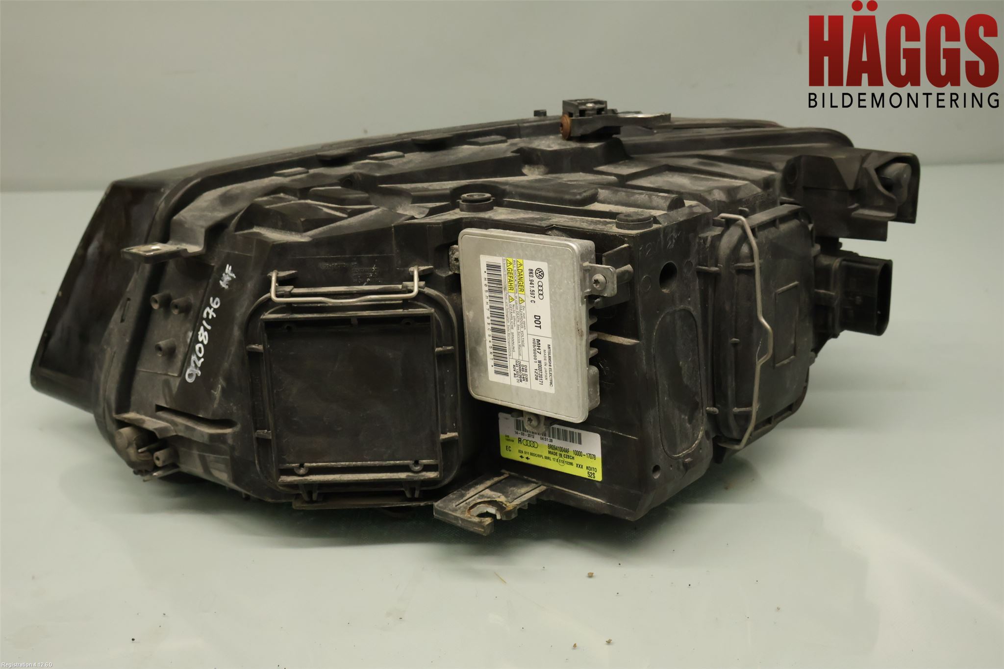 Audi Q5 09-16 Strålkastare Höger