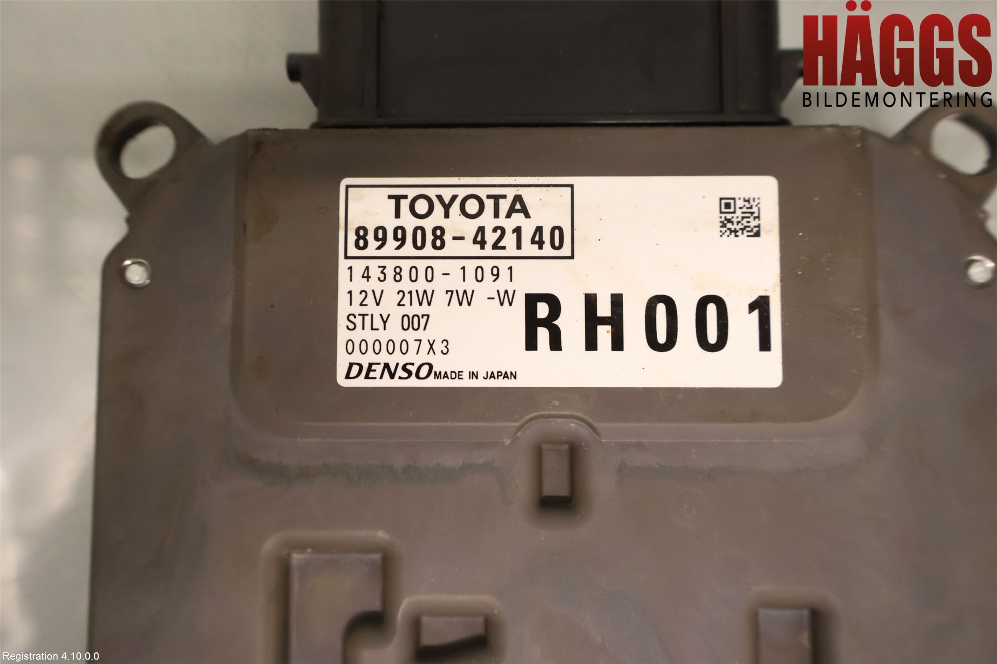 Toyota RAV4 19- Styrenhet Strålkastare