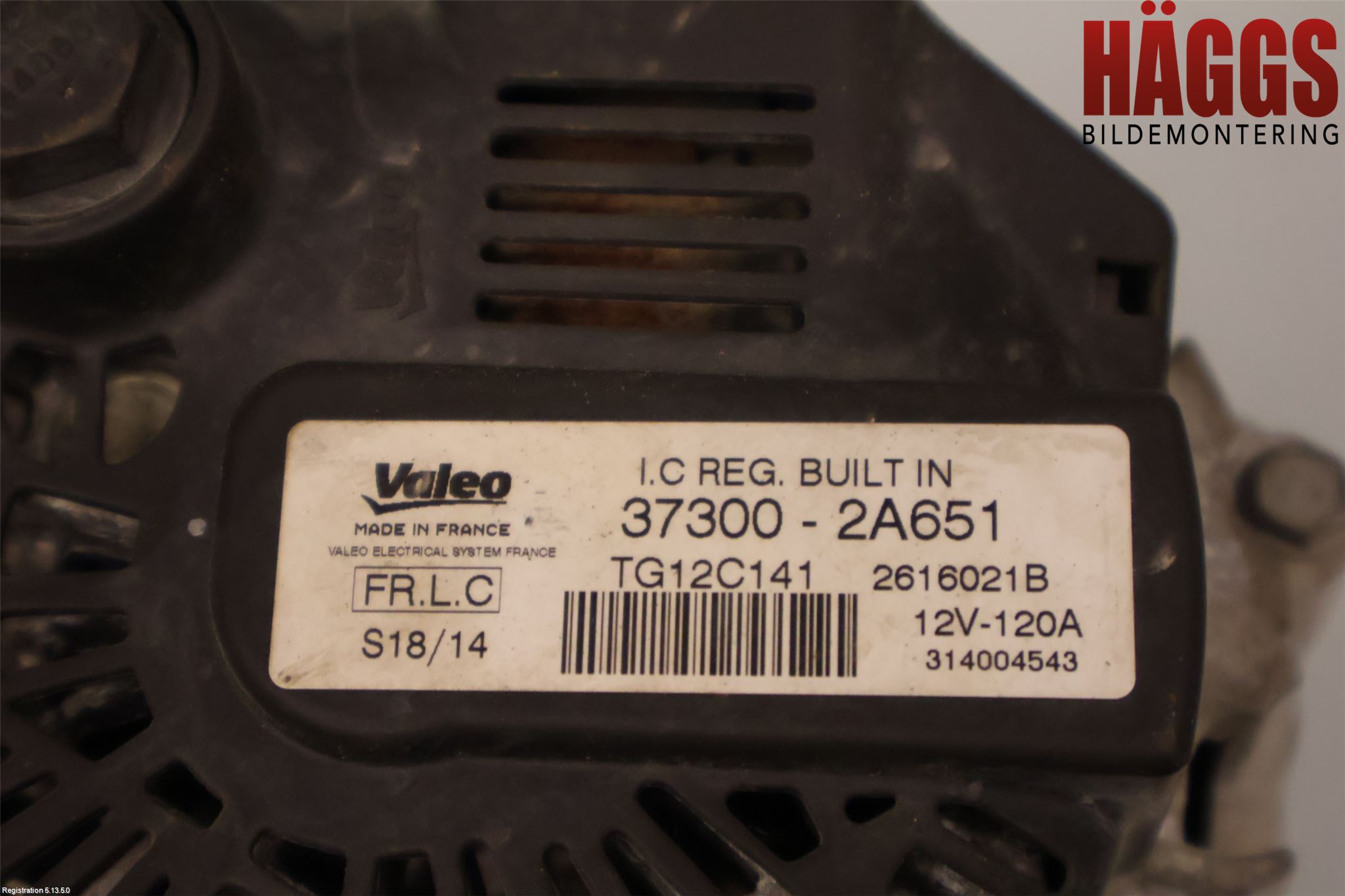 Kia VENGA 10-19 Generator