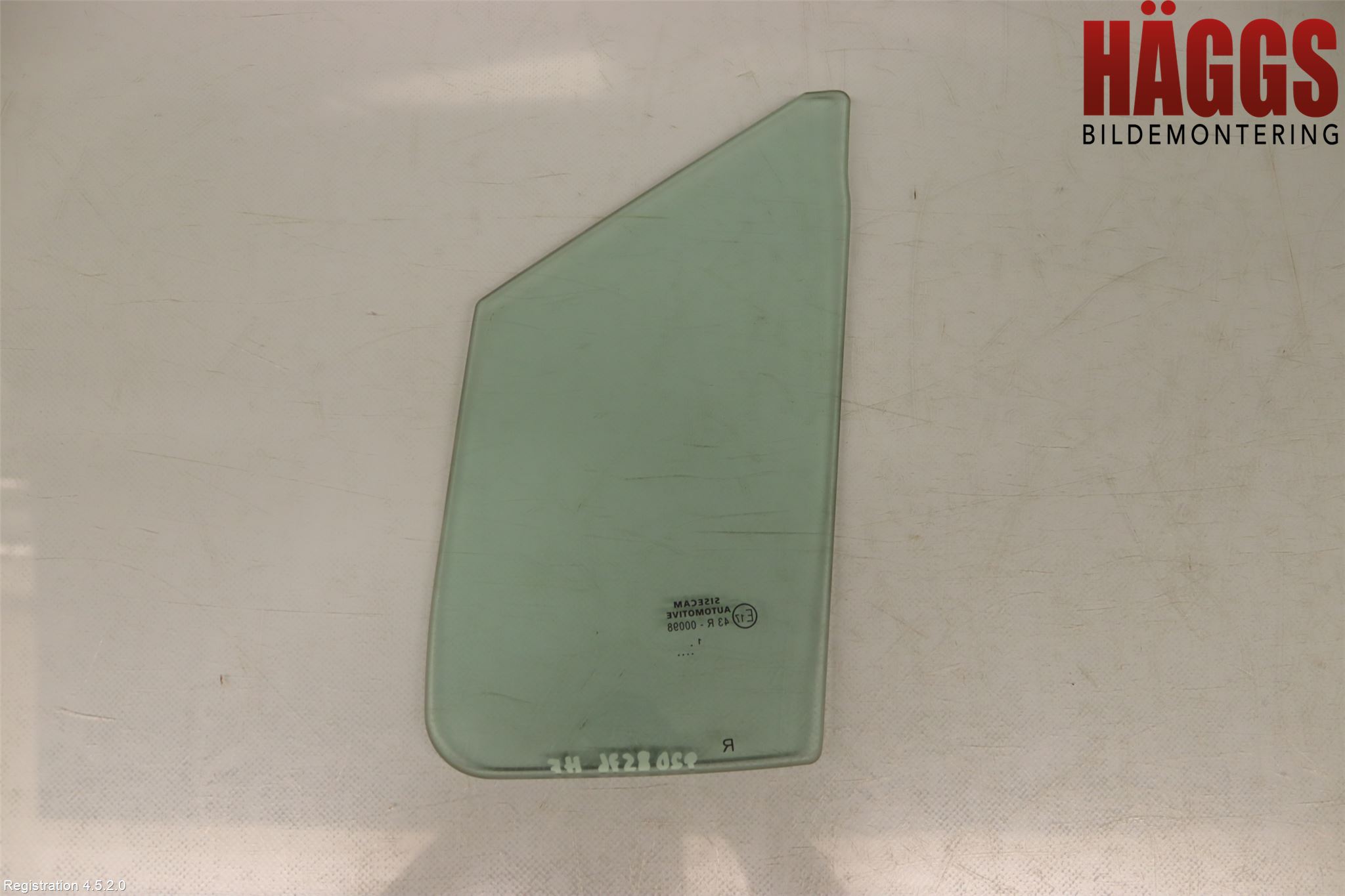 Toyota COROLLA 19- Dörruta Fram Lilla Hö