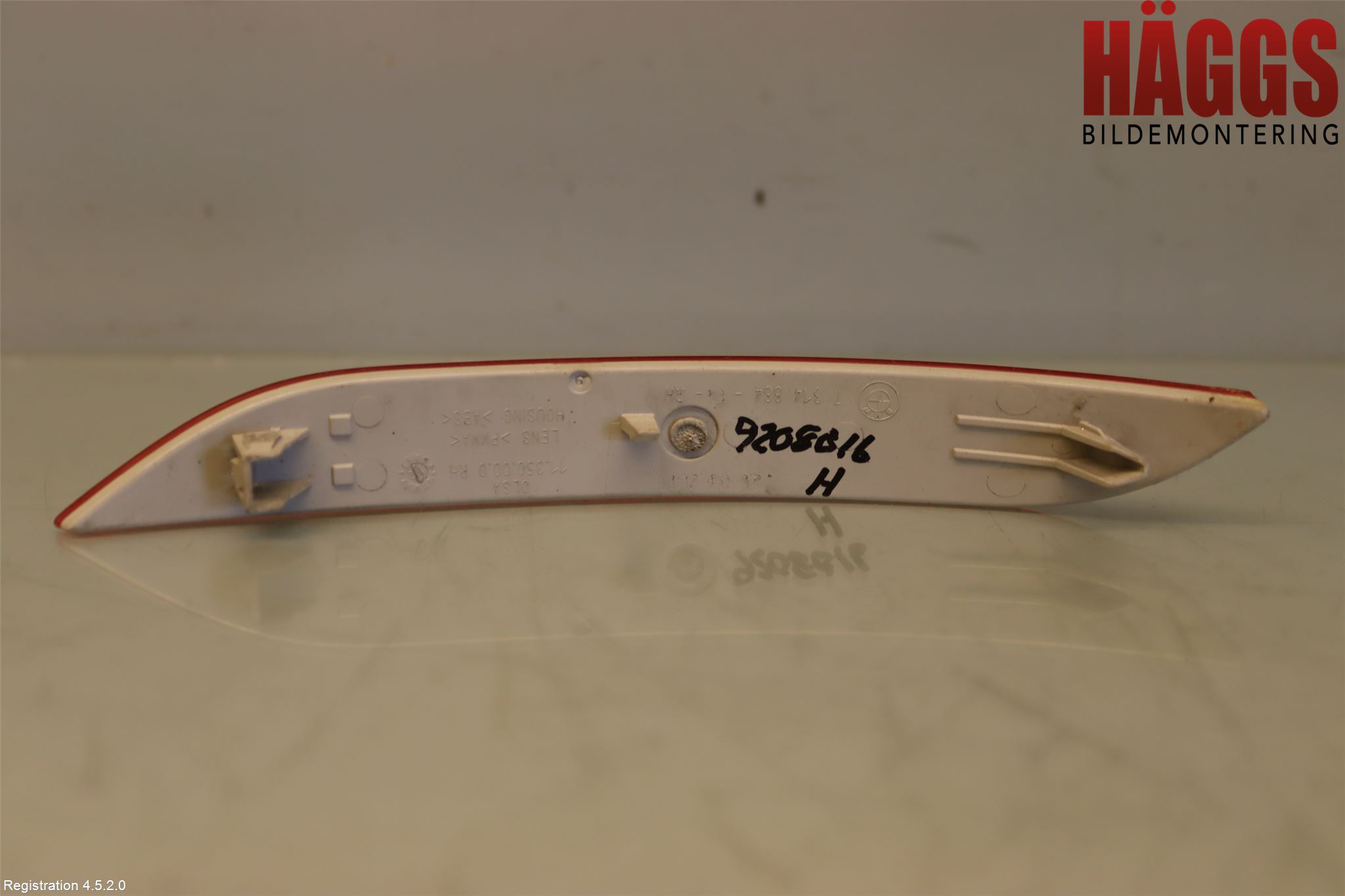 BMW X1 E84 10-15 Dimljus/Reflex Bak