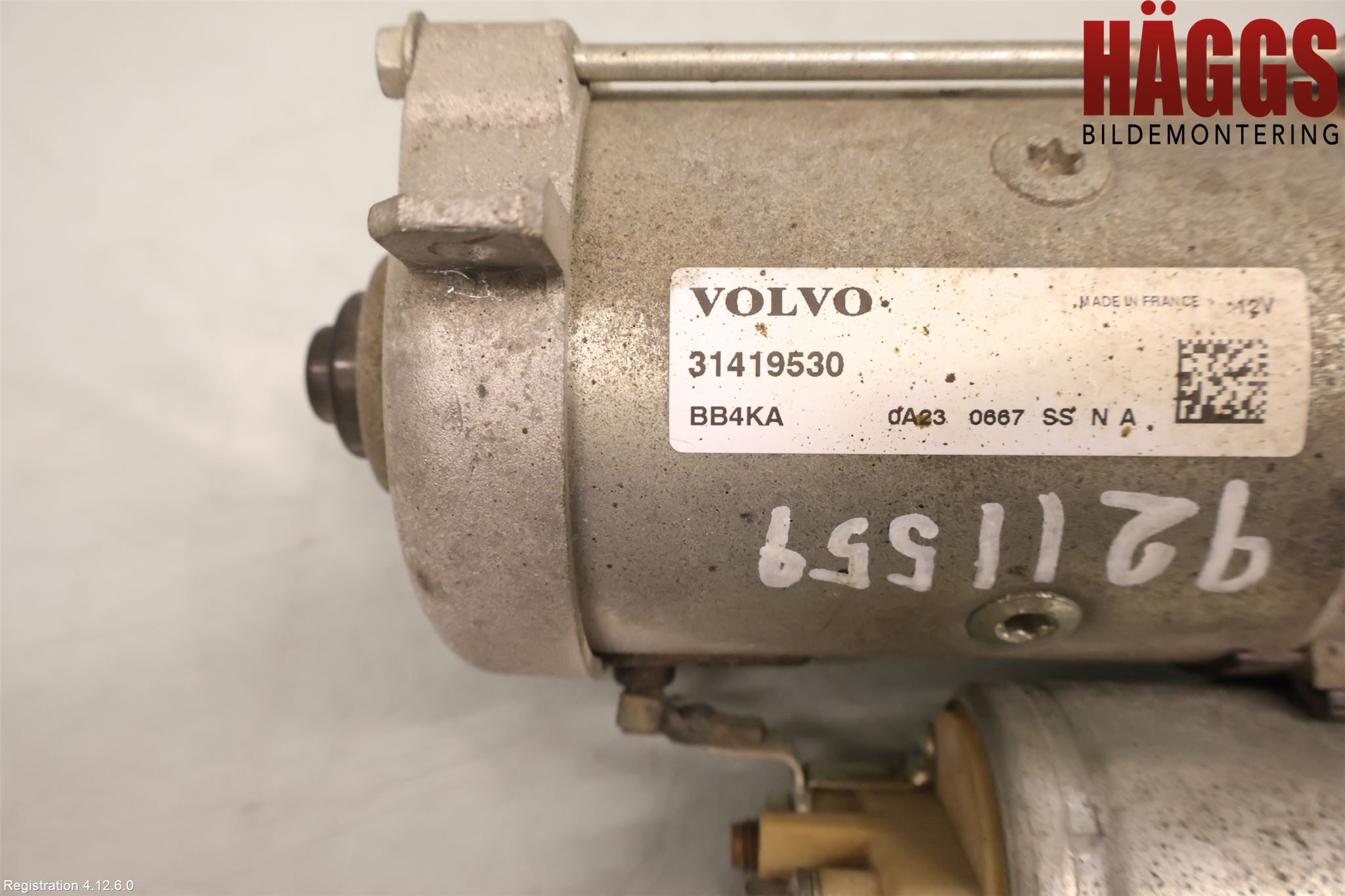 Volvo V90 17->> Startmotor Diesel