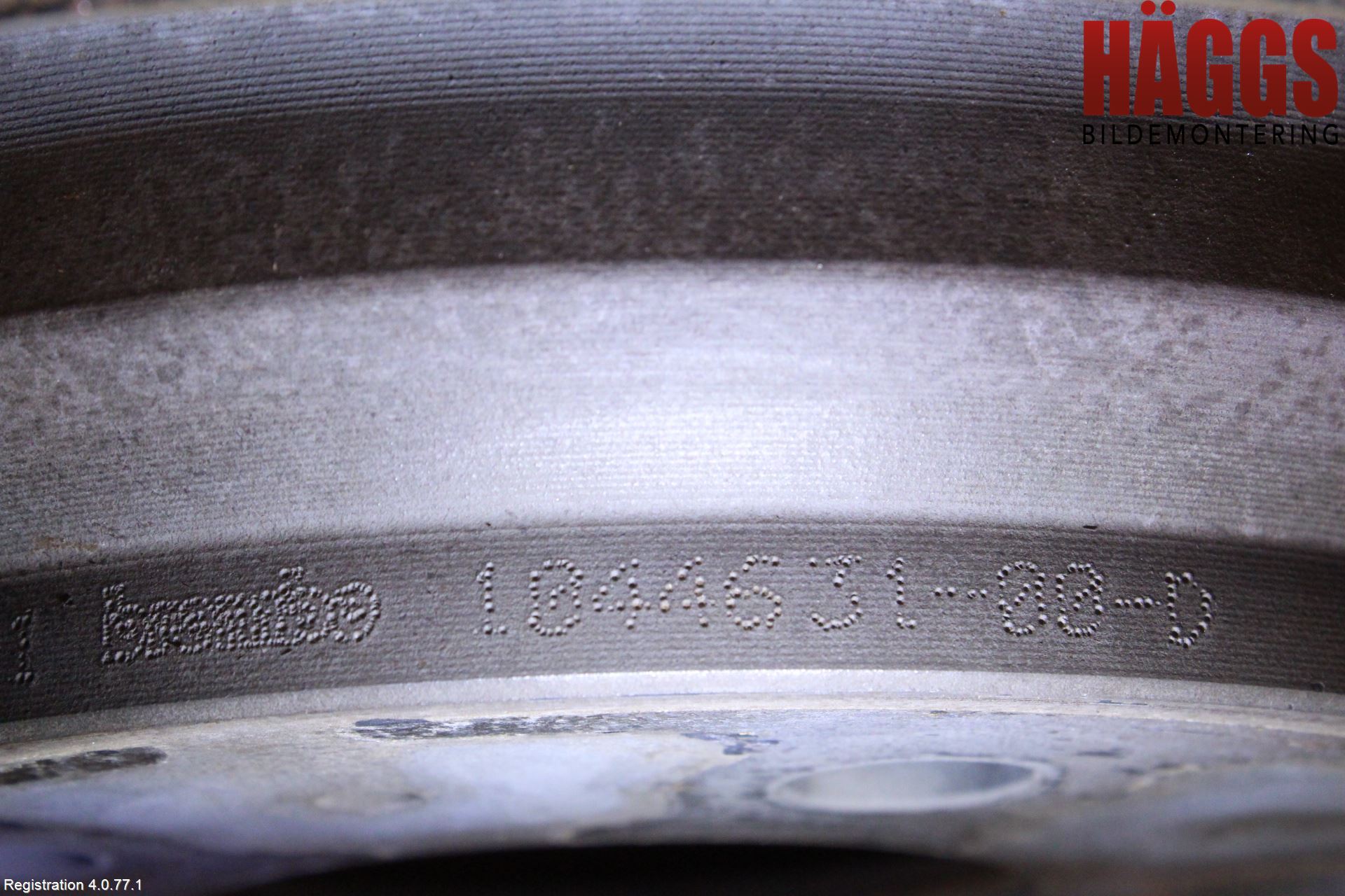 Tesla MODEL 3 17- Bromsskiva Bak