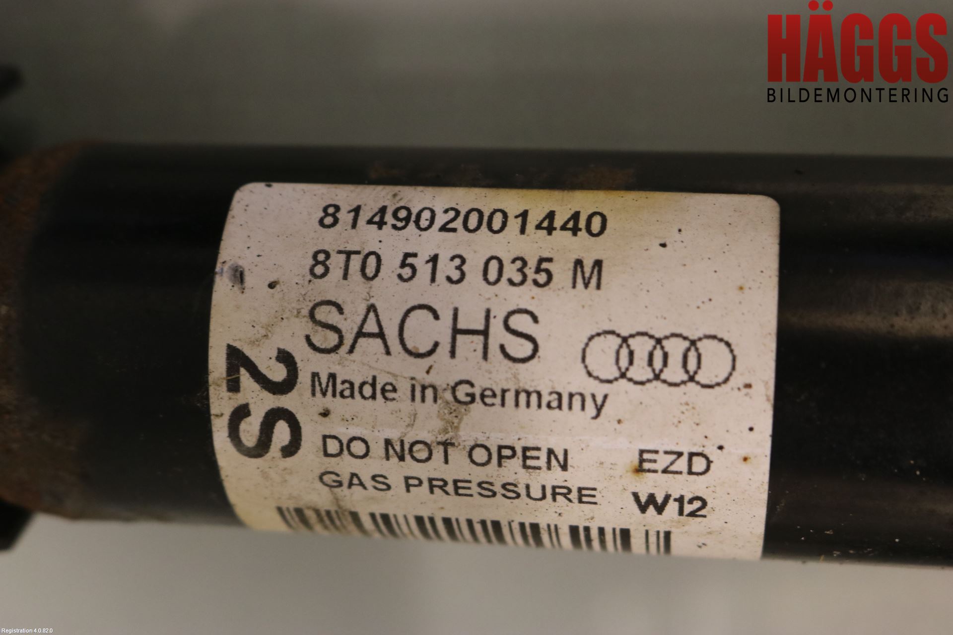 Audi A5 07-16 Stötdämpare Bak