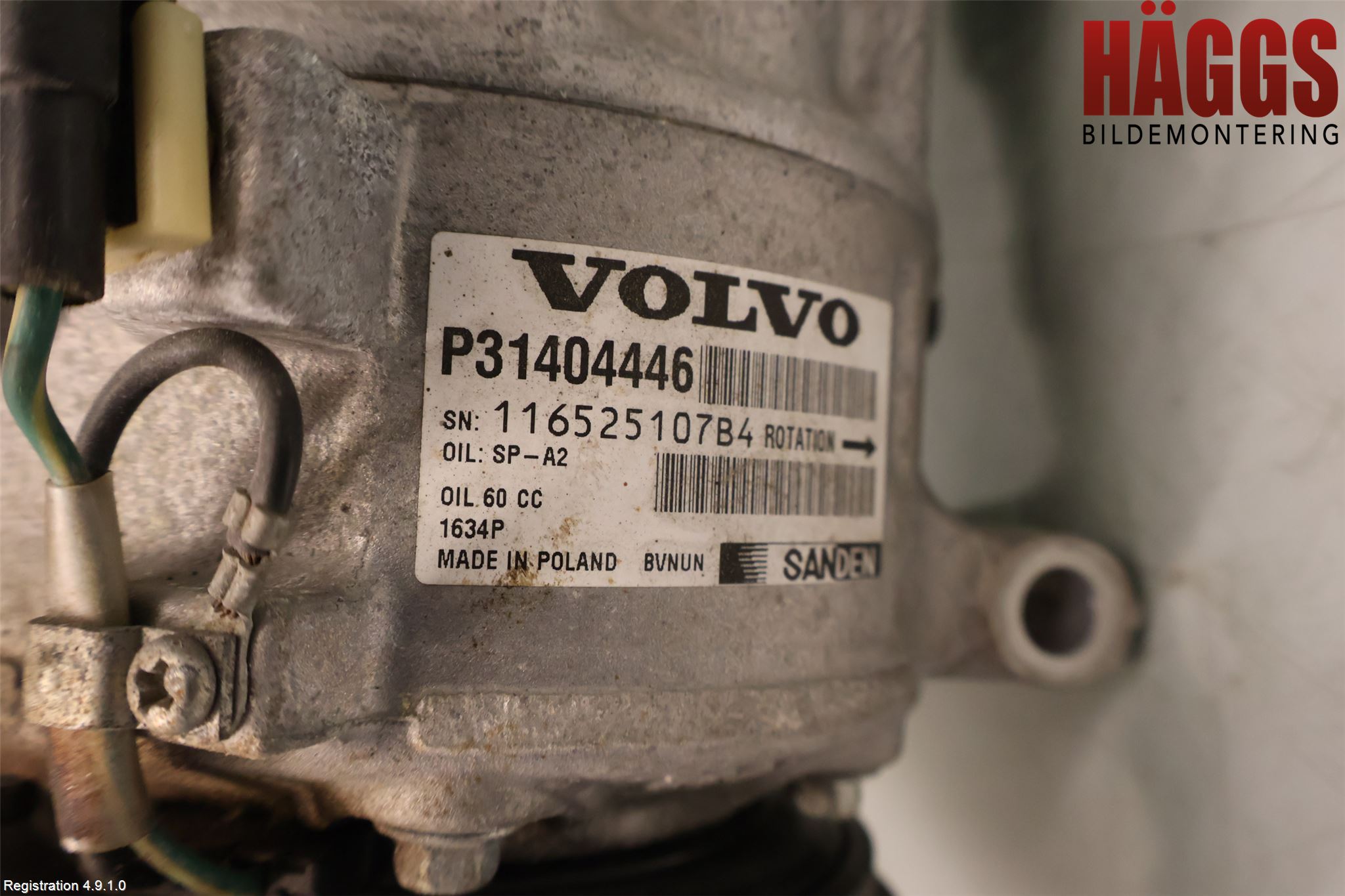 Volvo XC90/RECHARGE 16- Ac Kompressor