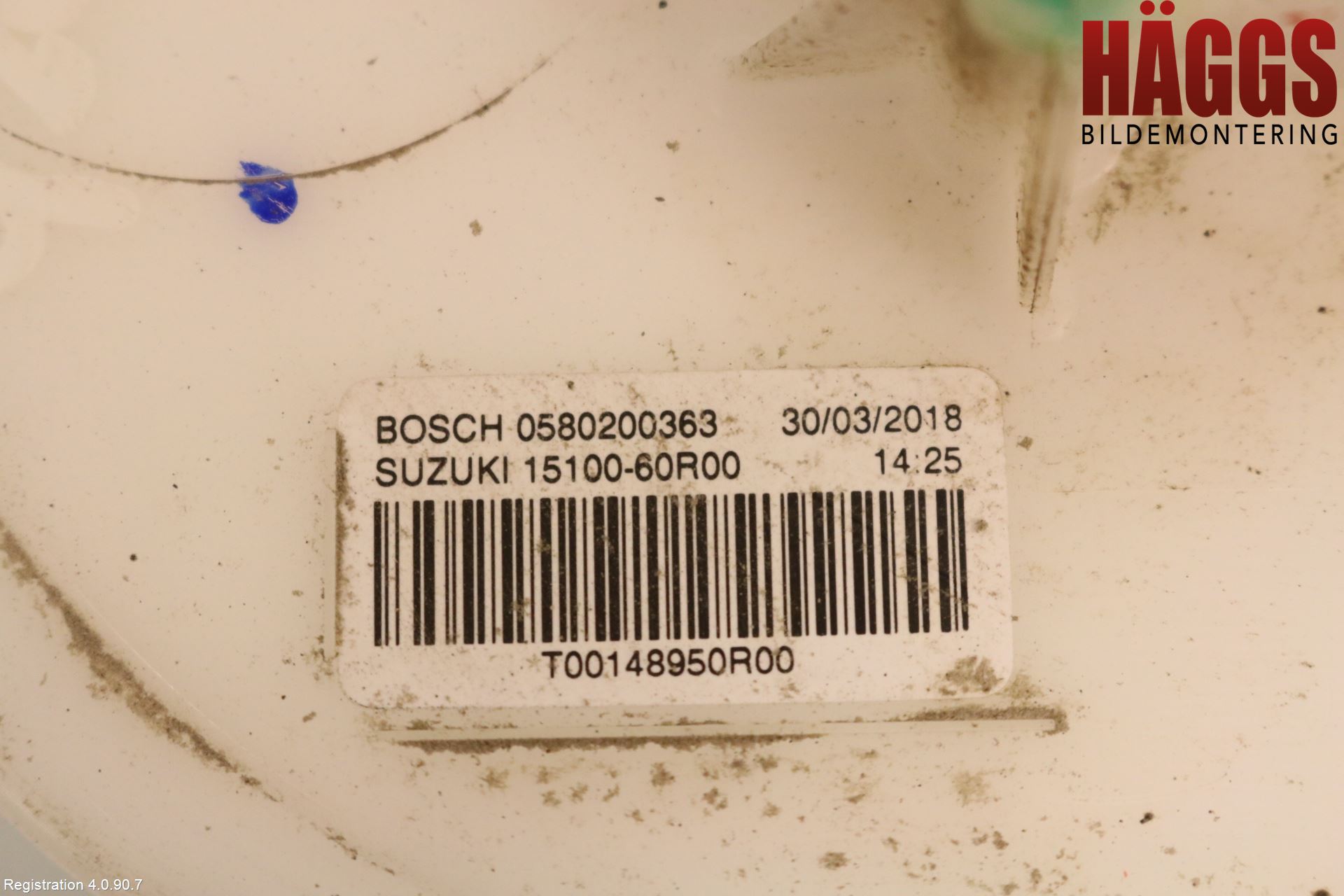 Suzuki VITARA 15- Bränslepump El