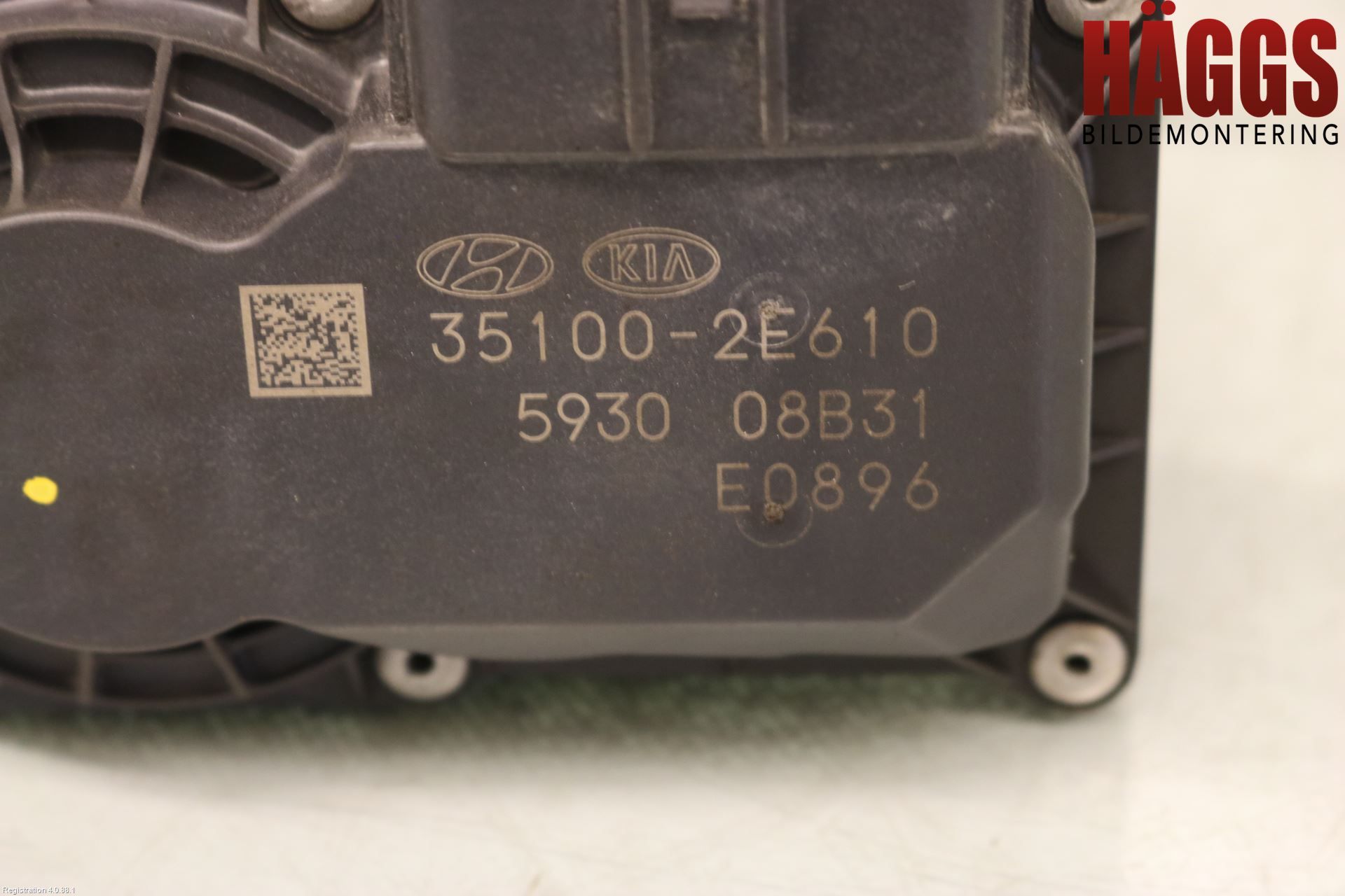Kia OPTIMA 16-20 Injspjällhus