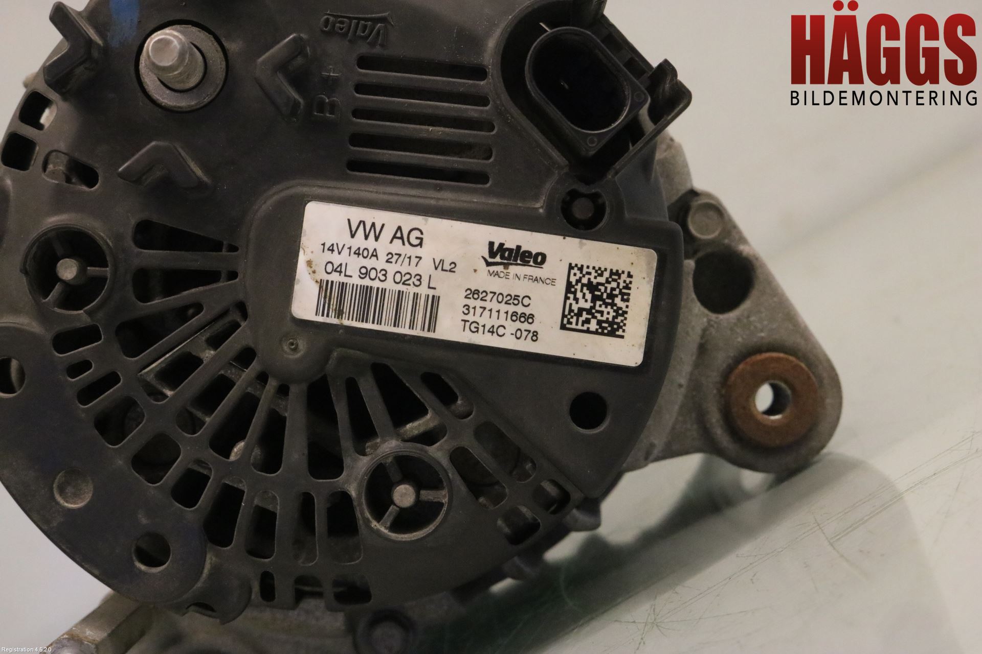 Volkswagen VW TIGUAN 16-24 Generator