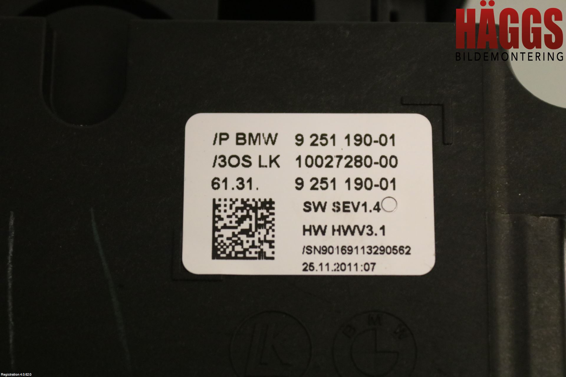 BMW 5 F10/F11/F18 09-17 Växelspak