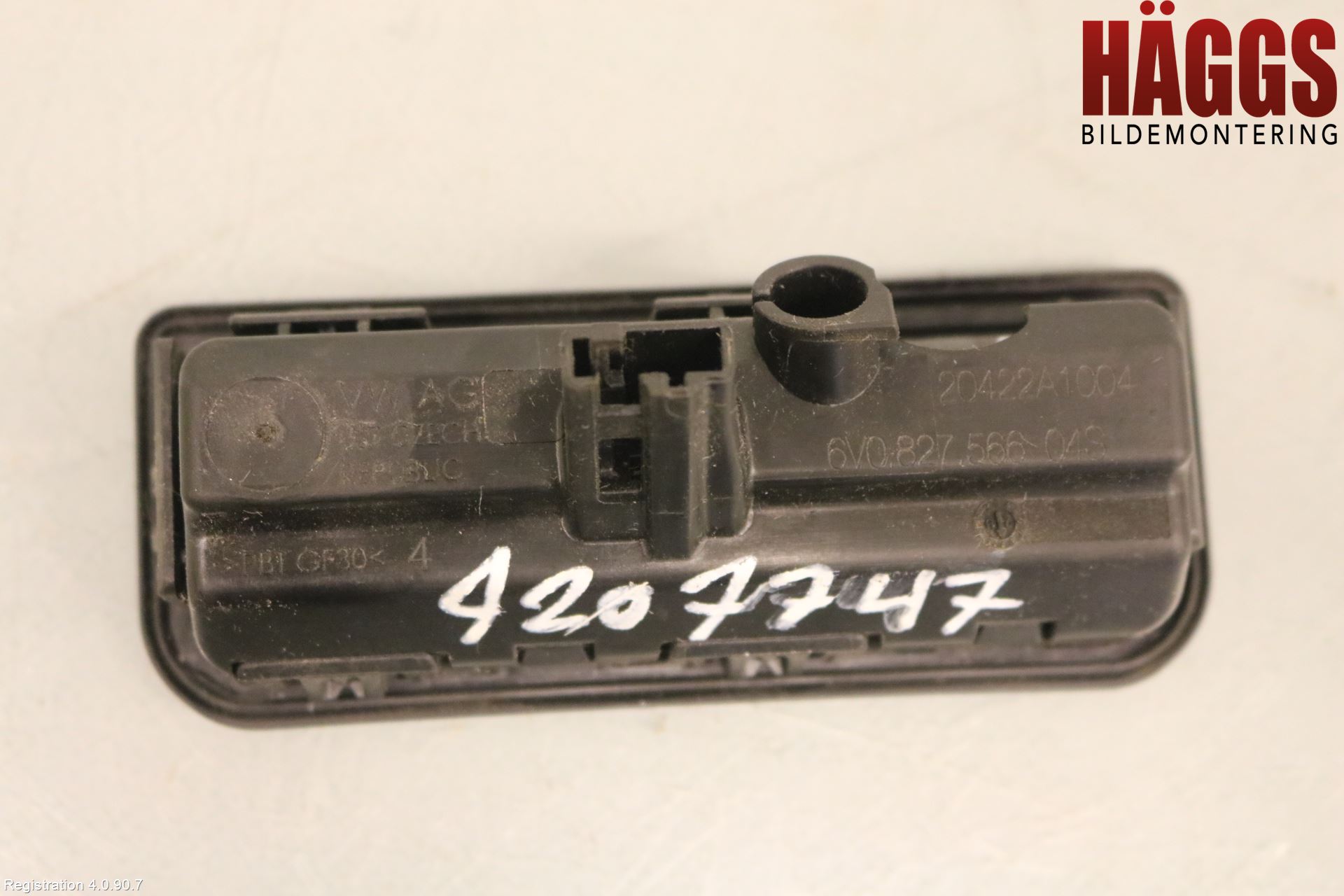 Skoda FABIA 15-21 Bakluckehandtag
