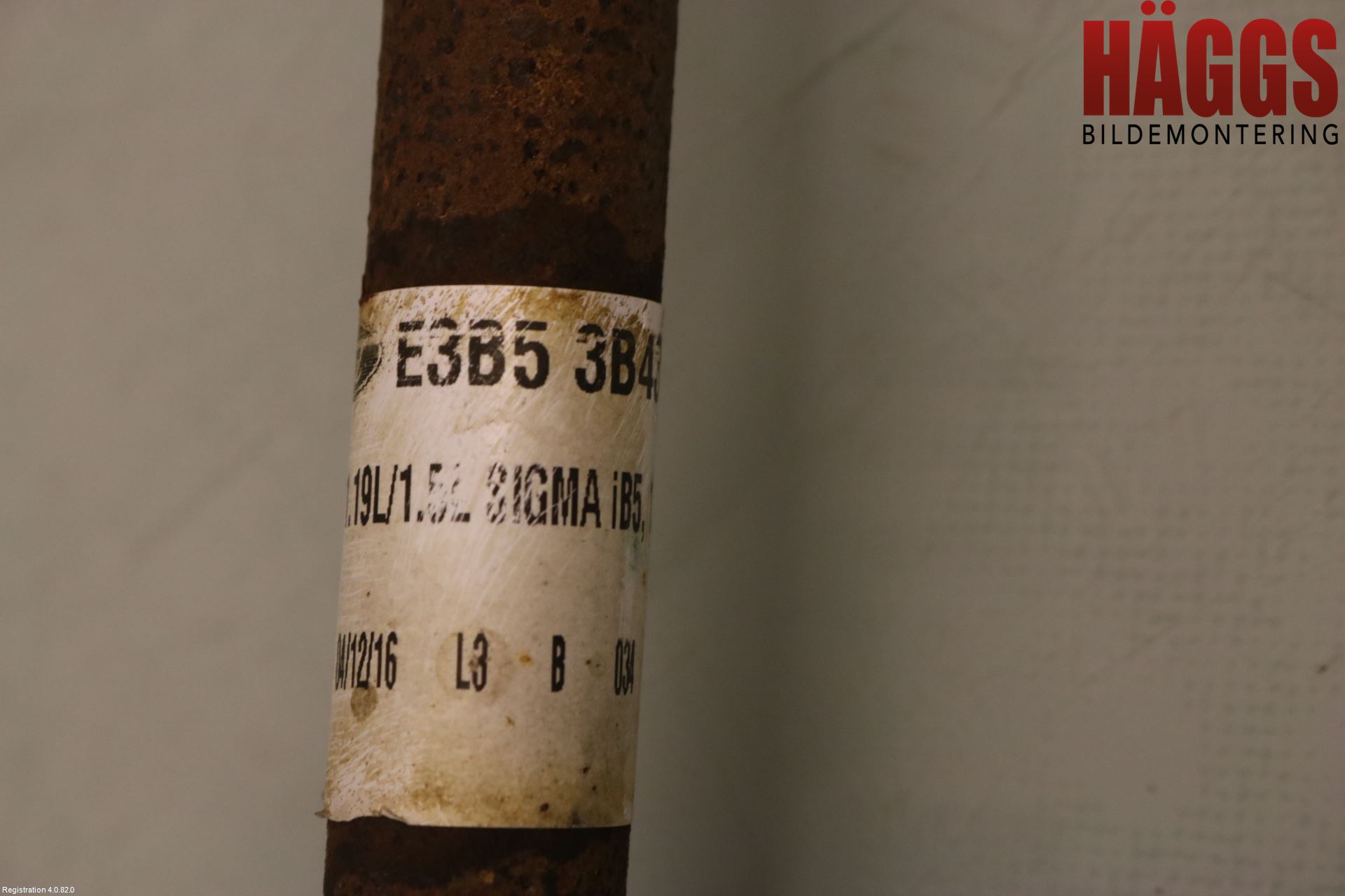 Ford KA+ 16-20 Drivaxel Fram Vänster
