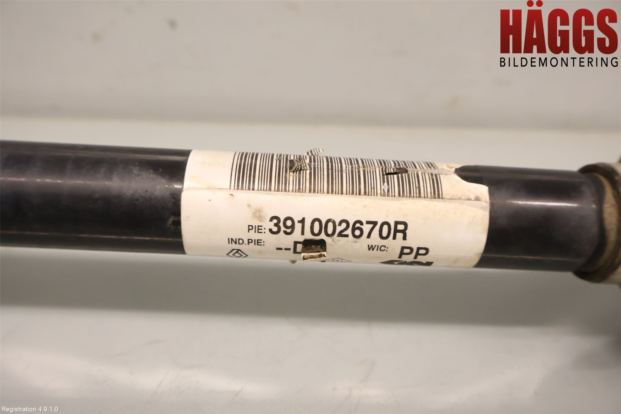 Nissan QASHQAI 17-21 Drivaxel Fram Höger