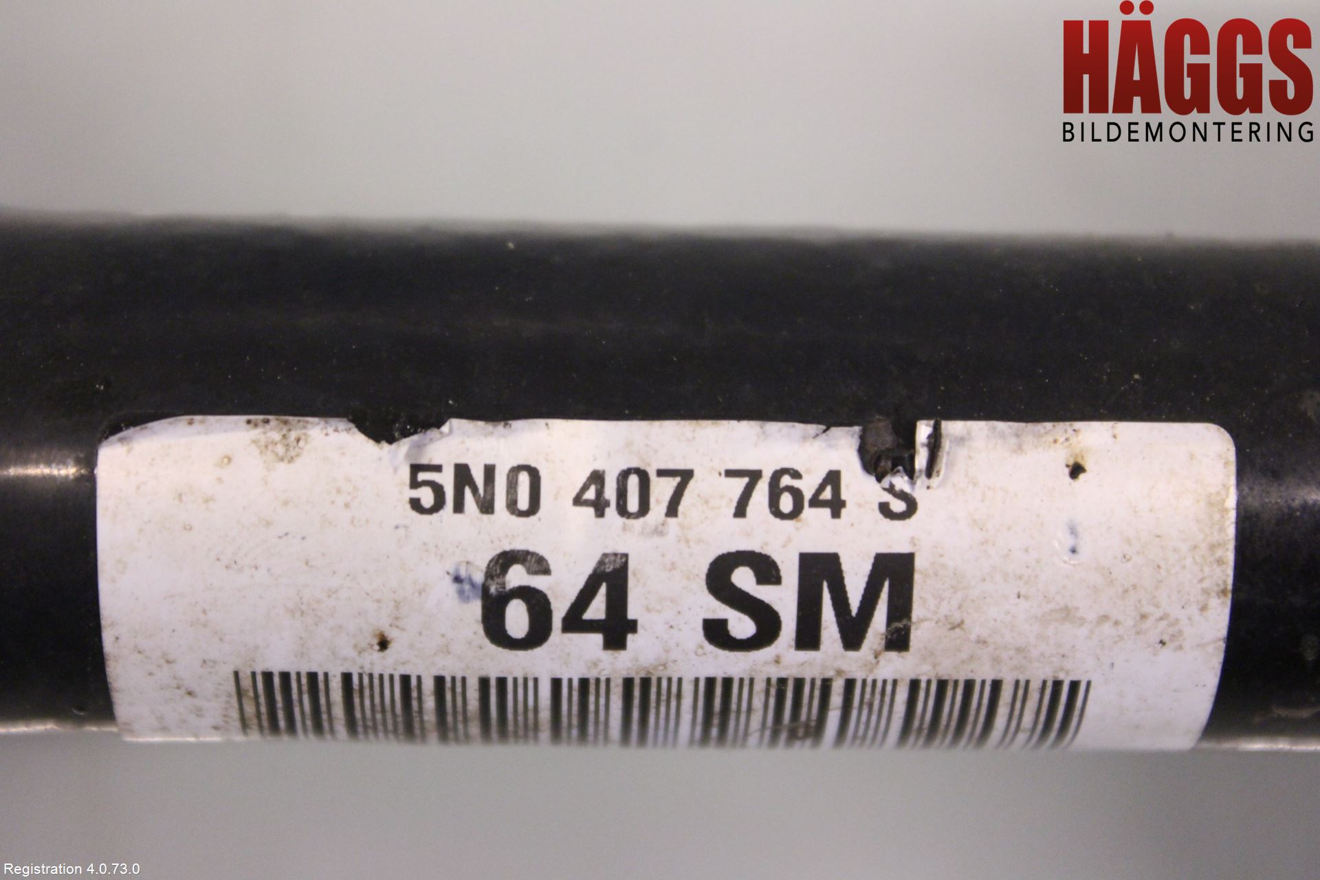 Volkswagen VW TIGUAN 07-16 Drivaxel Fram Höger