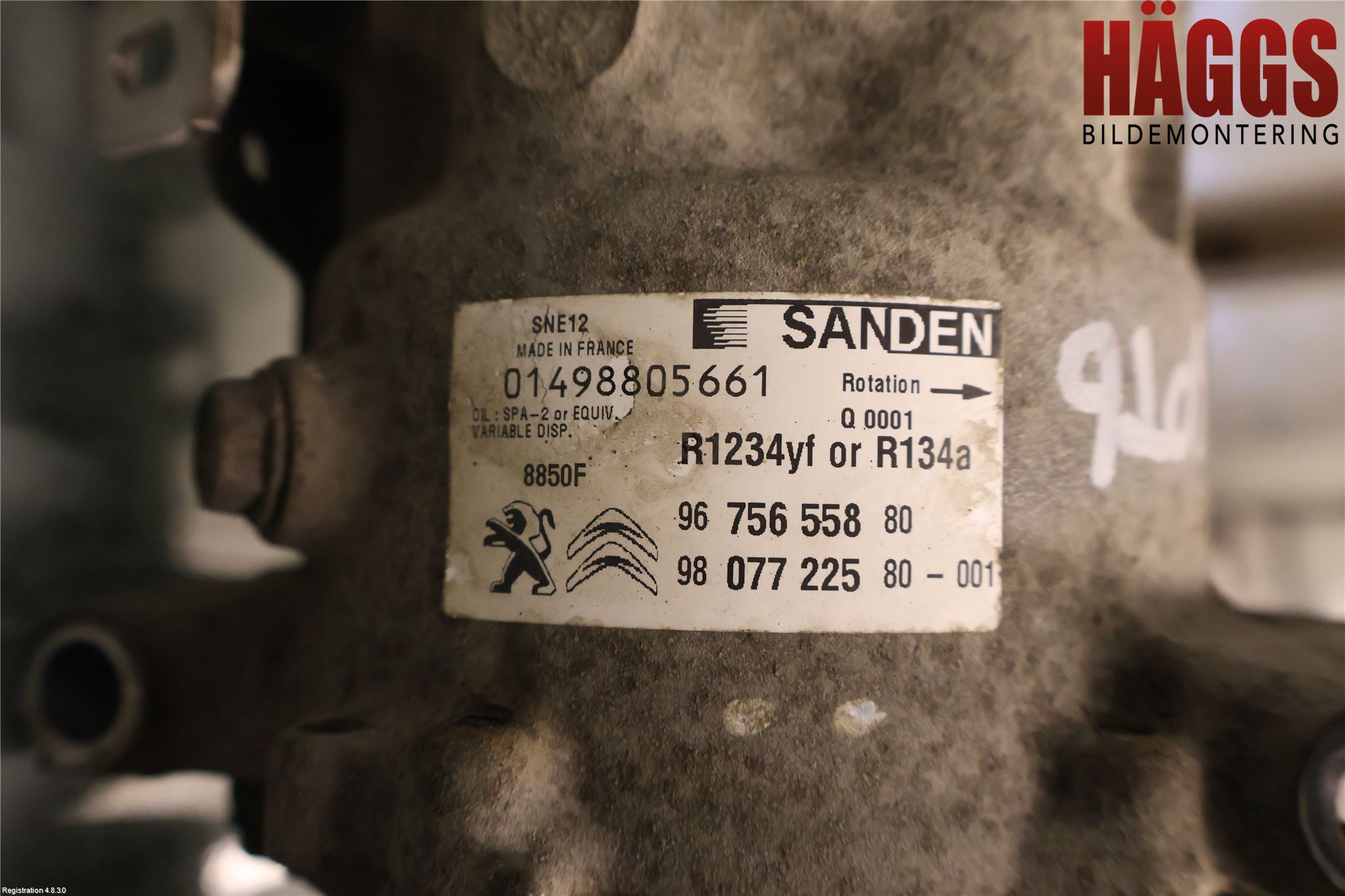 Peugeot 2008 13-20 Ac Kompressor