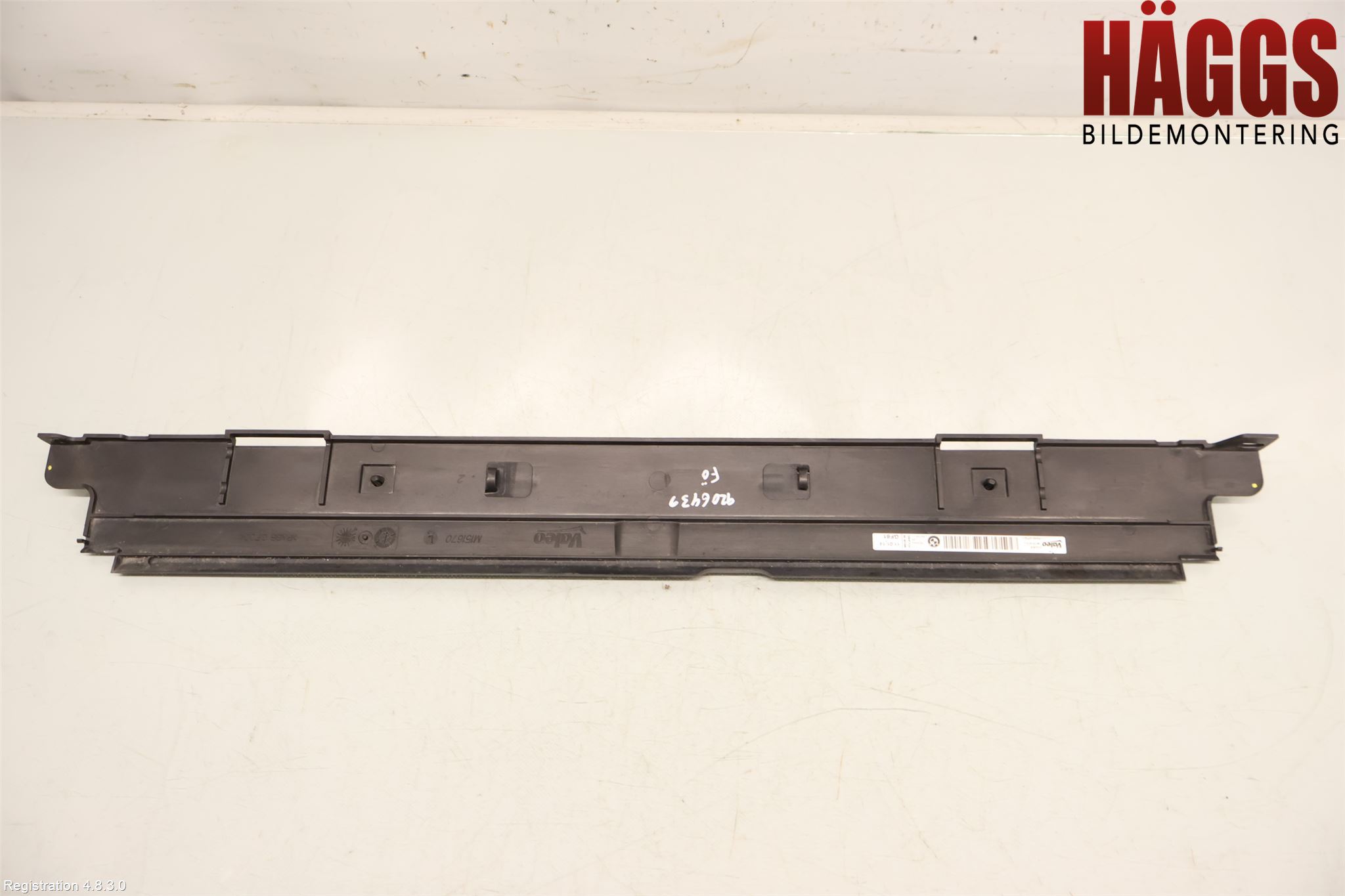 BMW 3 GT F34 13-19 Kylarfäste-Ram-Balk