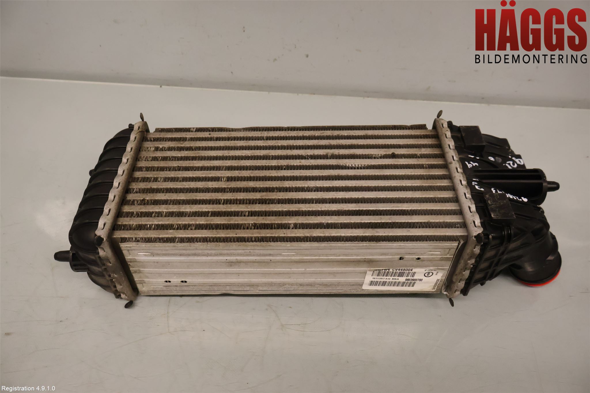 Citroen C3 AIRCROSS 18-23 Laddluft-Intercooler Kyl