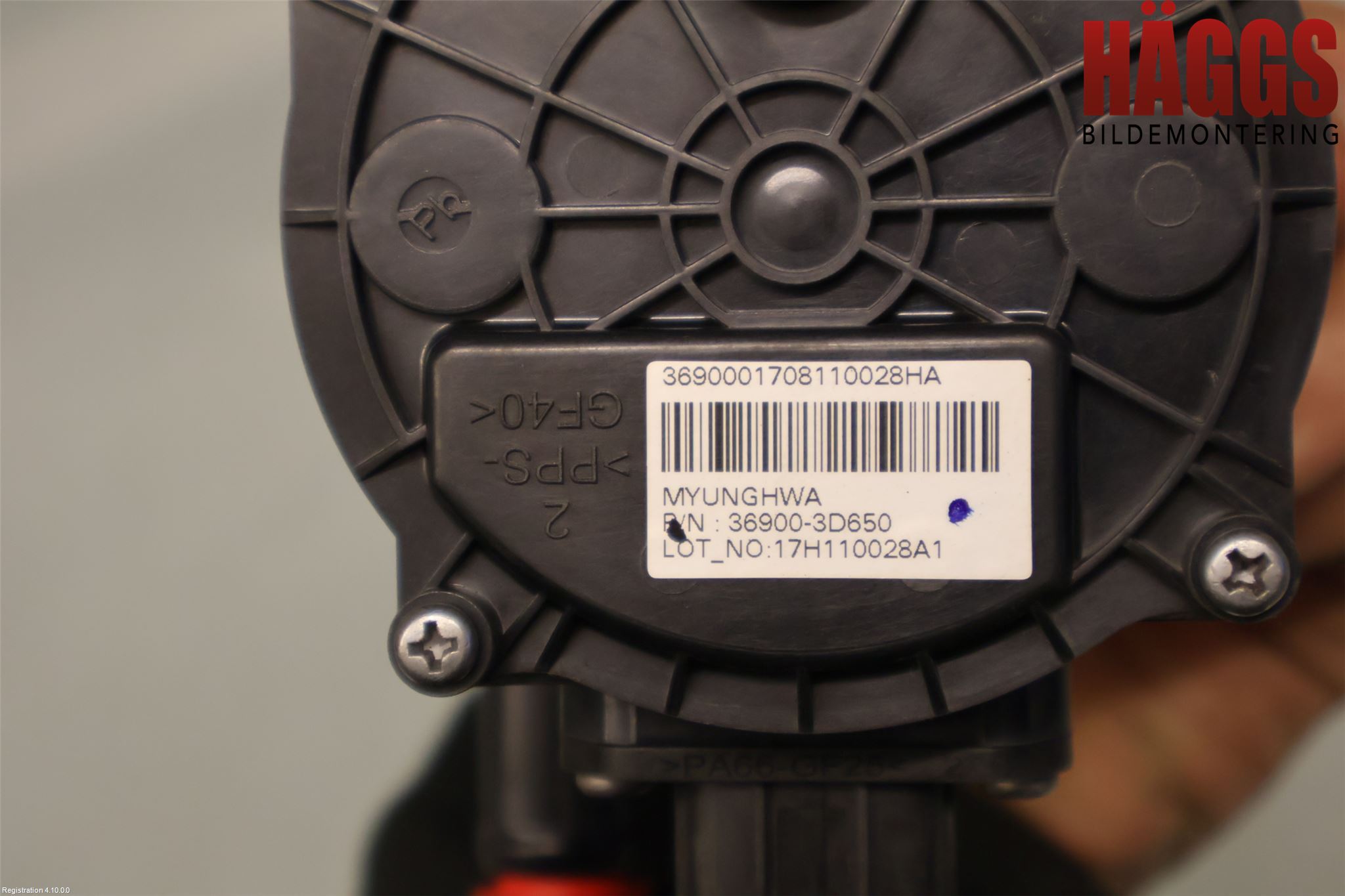 Kia OPTIMA 16-20 Värme Cirkulationspump