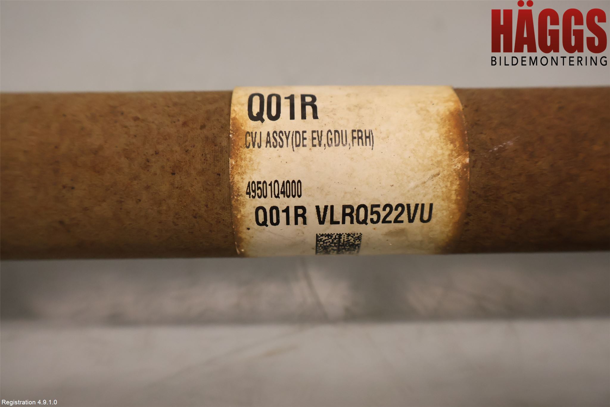 Kia NIRO (DE) 17-22 Drivaxel Fram Höger