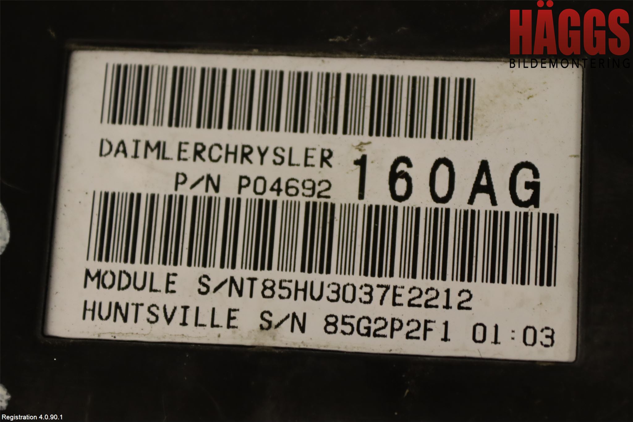 Jeep COMMANDER Styrenhet Insprut Bensin