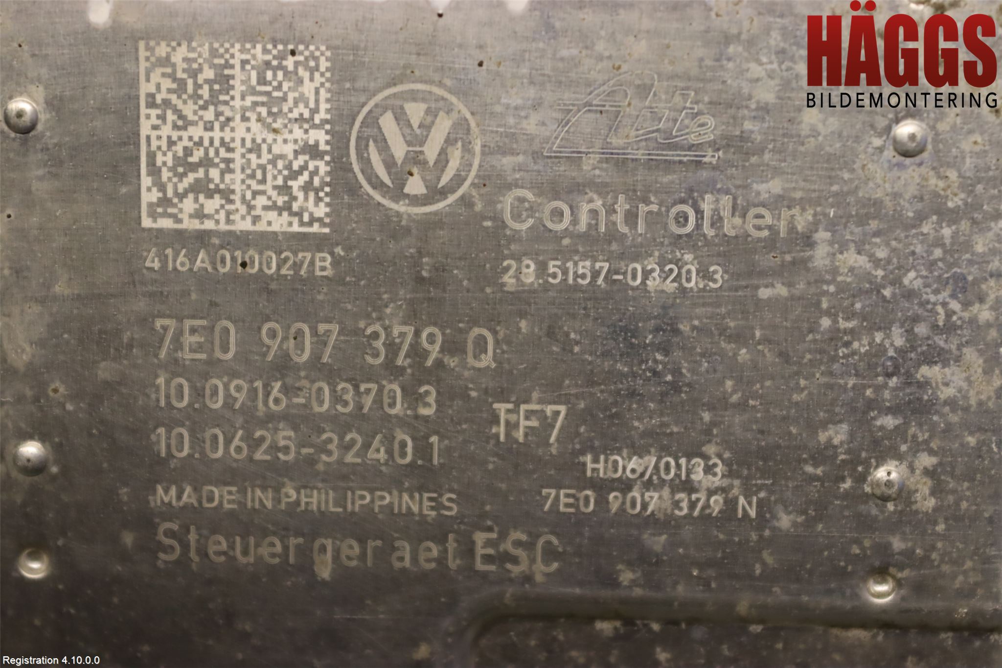 Volkswagen VW CADDY 16-20 Abs Hydraulaggregat