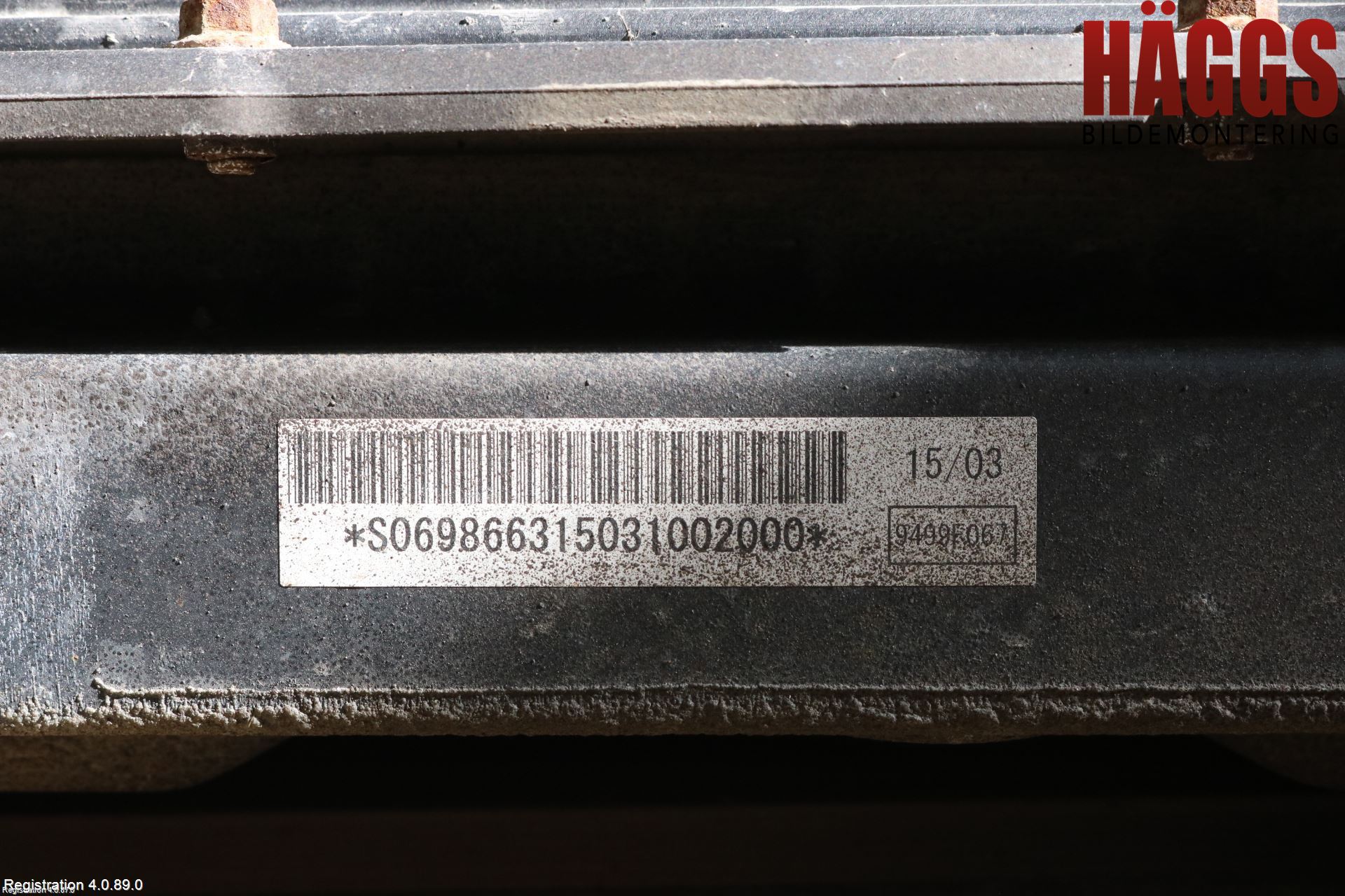Mitsubishi OUTLANDER 13-21 Batteri Högspänning
