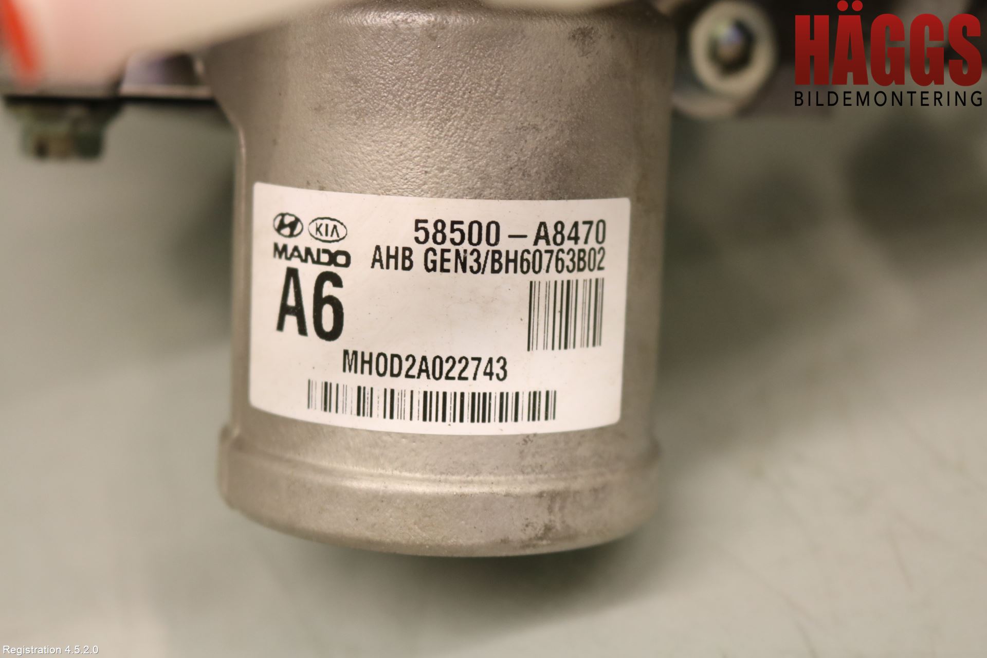 Kia OPTIMA 16-20 Abs Hydraulaggregat