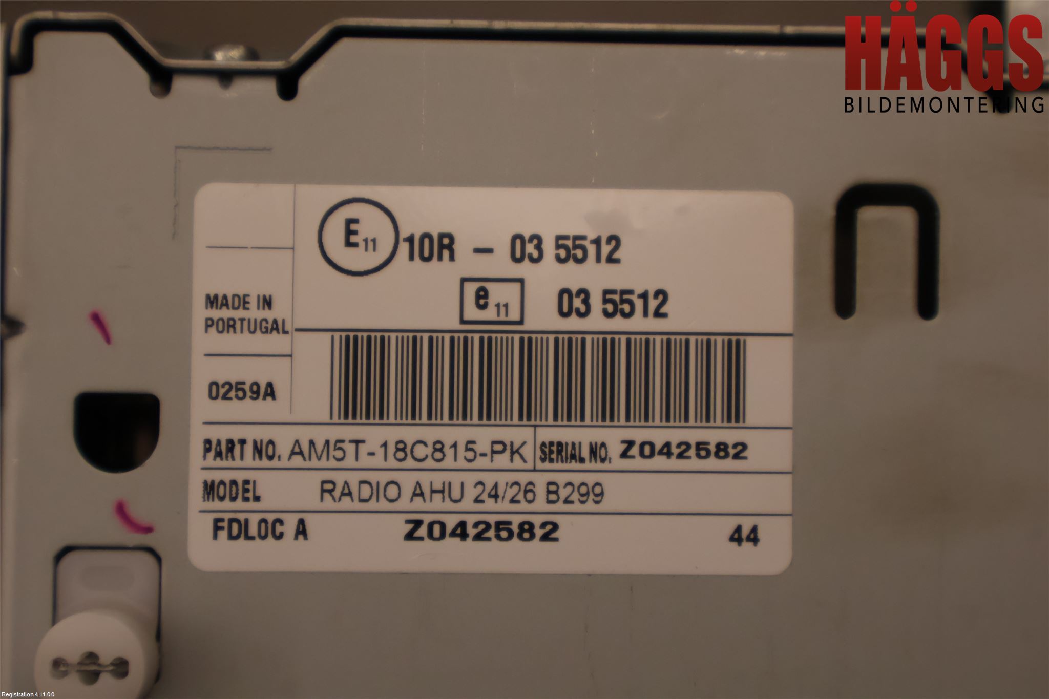 Ford FIESTA 13-17 Cd Radio - Multimediapanel