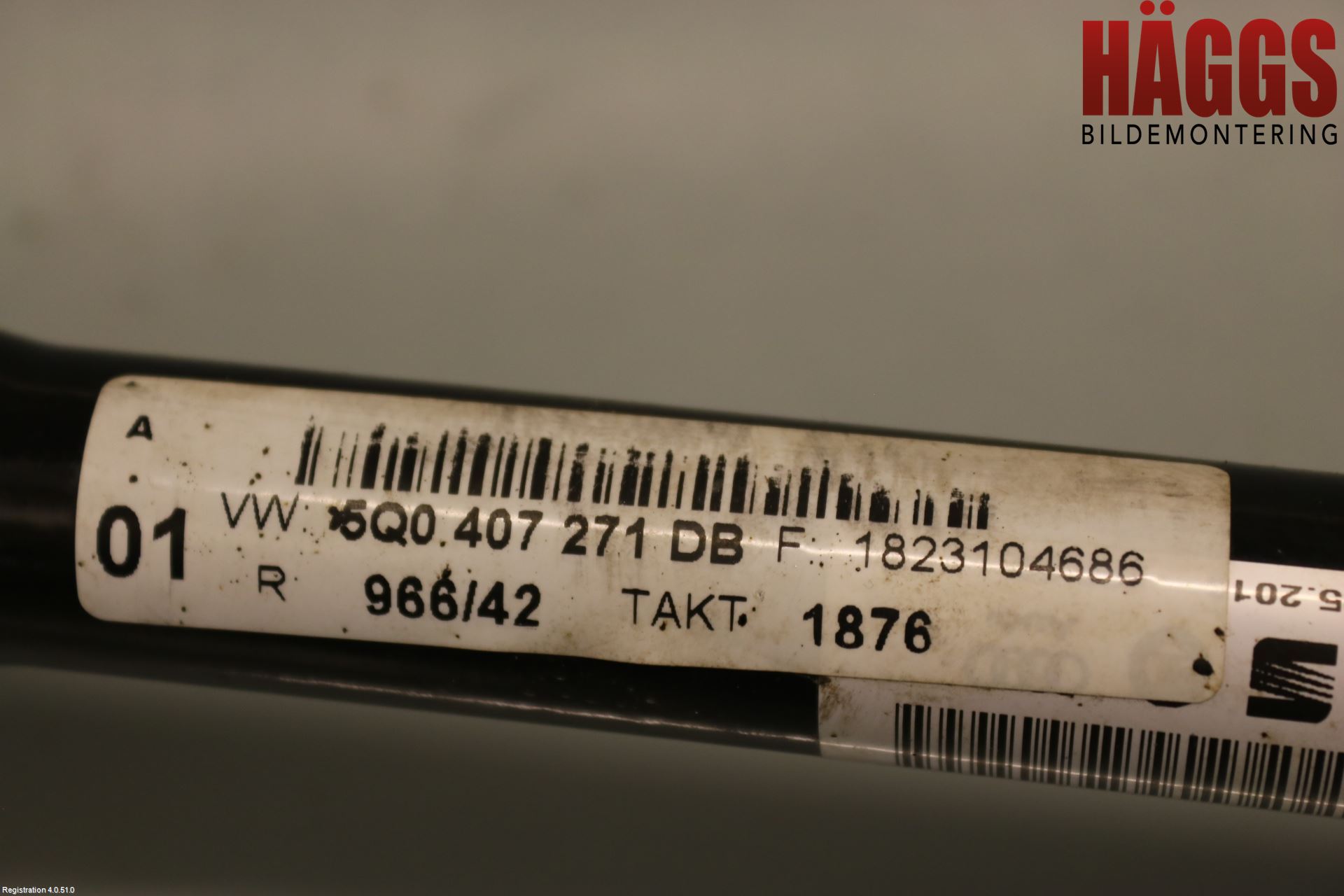 Volkswagen VW GOLF / E-GOLF VII 13-20 Drivaxel Fram Vänster